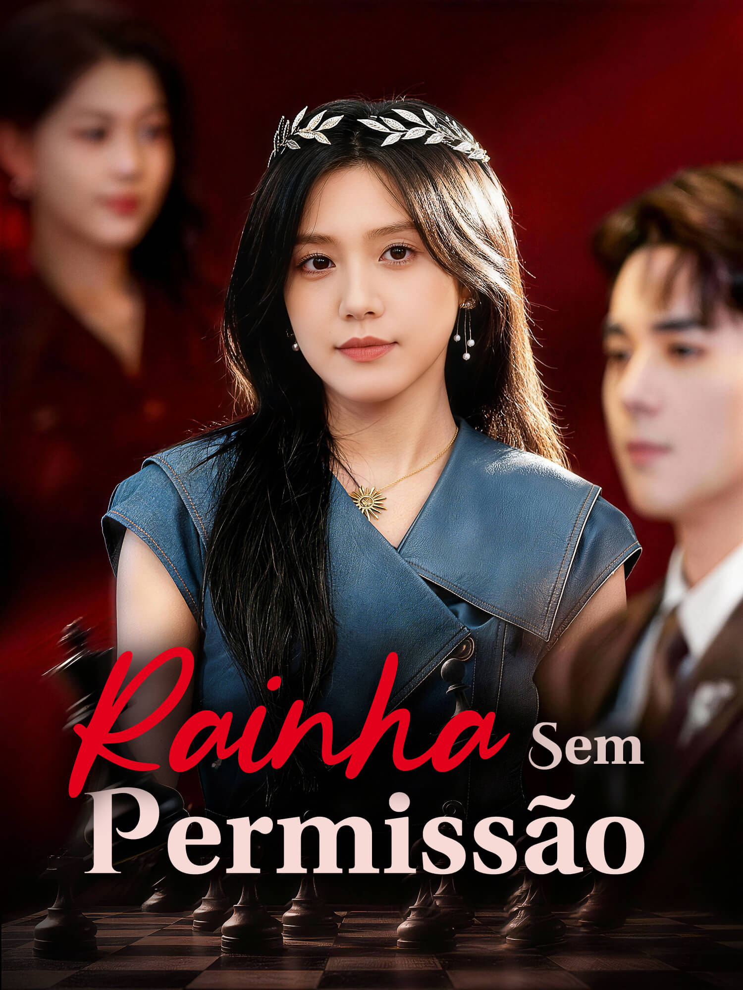 Capa e Pôster da Mini Novela Rainha Sem Permissão