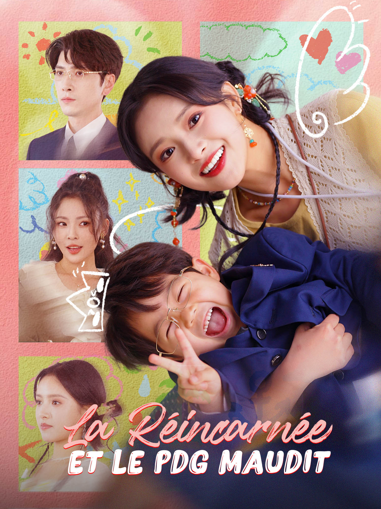 Affiche et Couverture de la Mini-série L’Héritière réincarnée et le PDG maudit