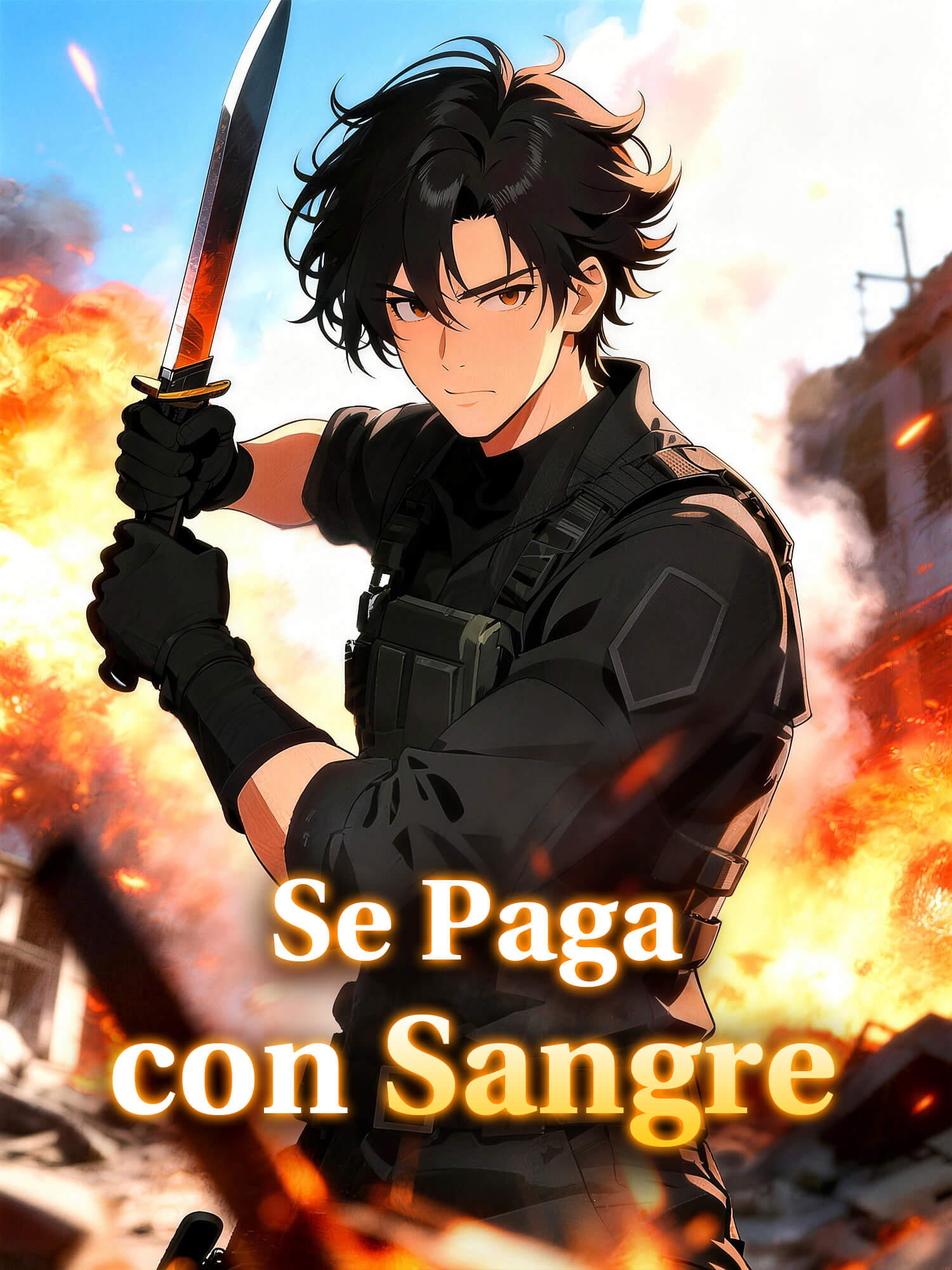 Portada y Póster de la Mini Serie Se Paga con Sangre