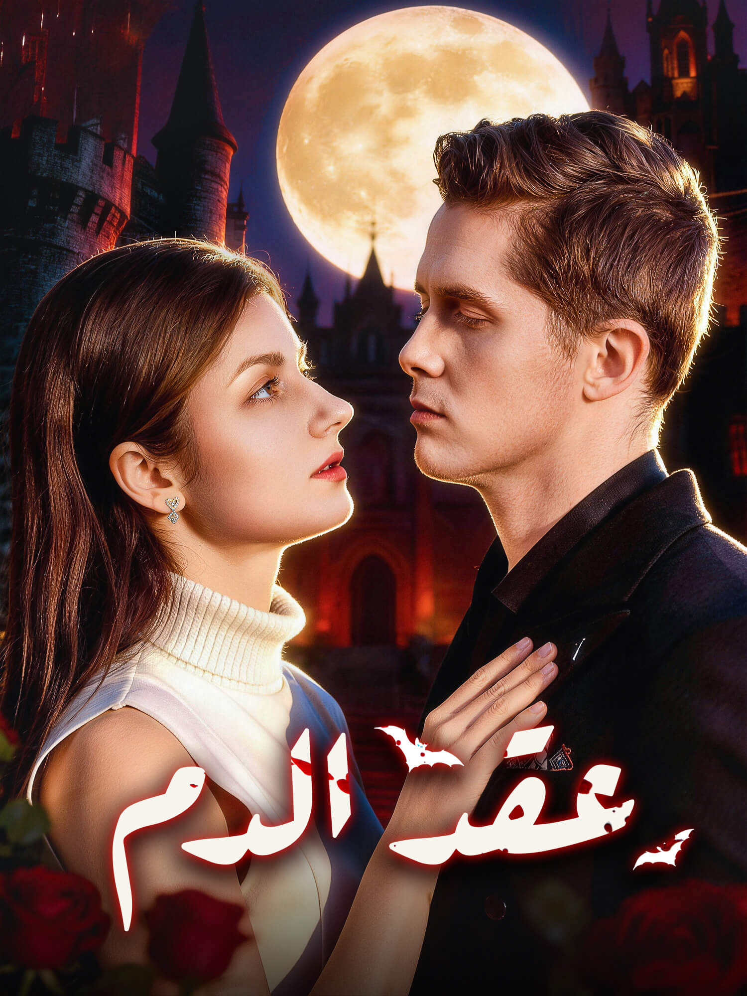 غلاف وملصق مسلسل عقد الدم القصير