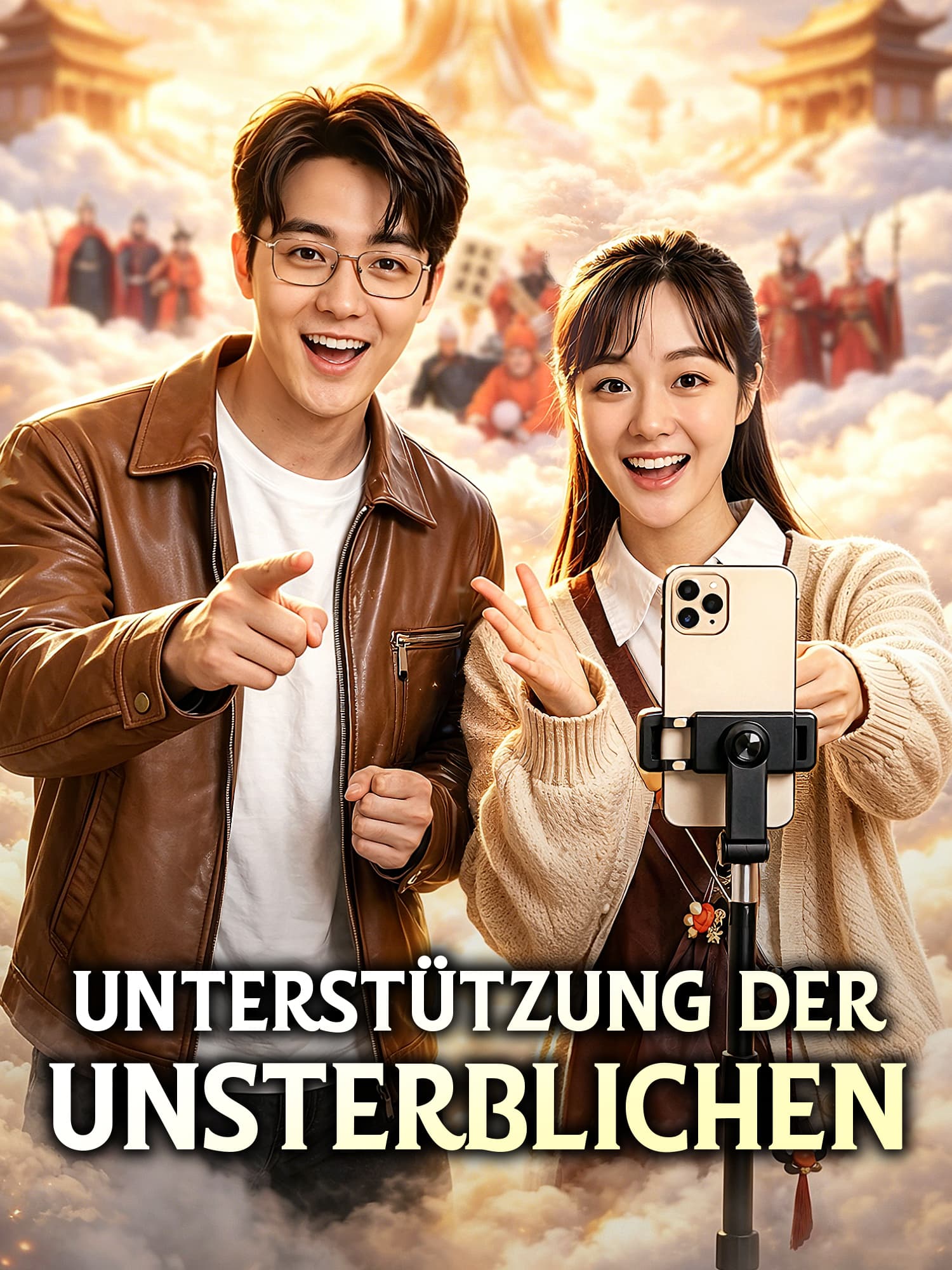 Unterstützung der Unsterblichen Kurz-Drama Cover (Vertikal)