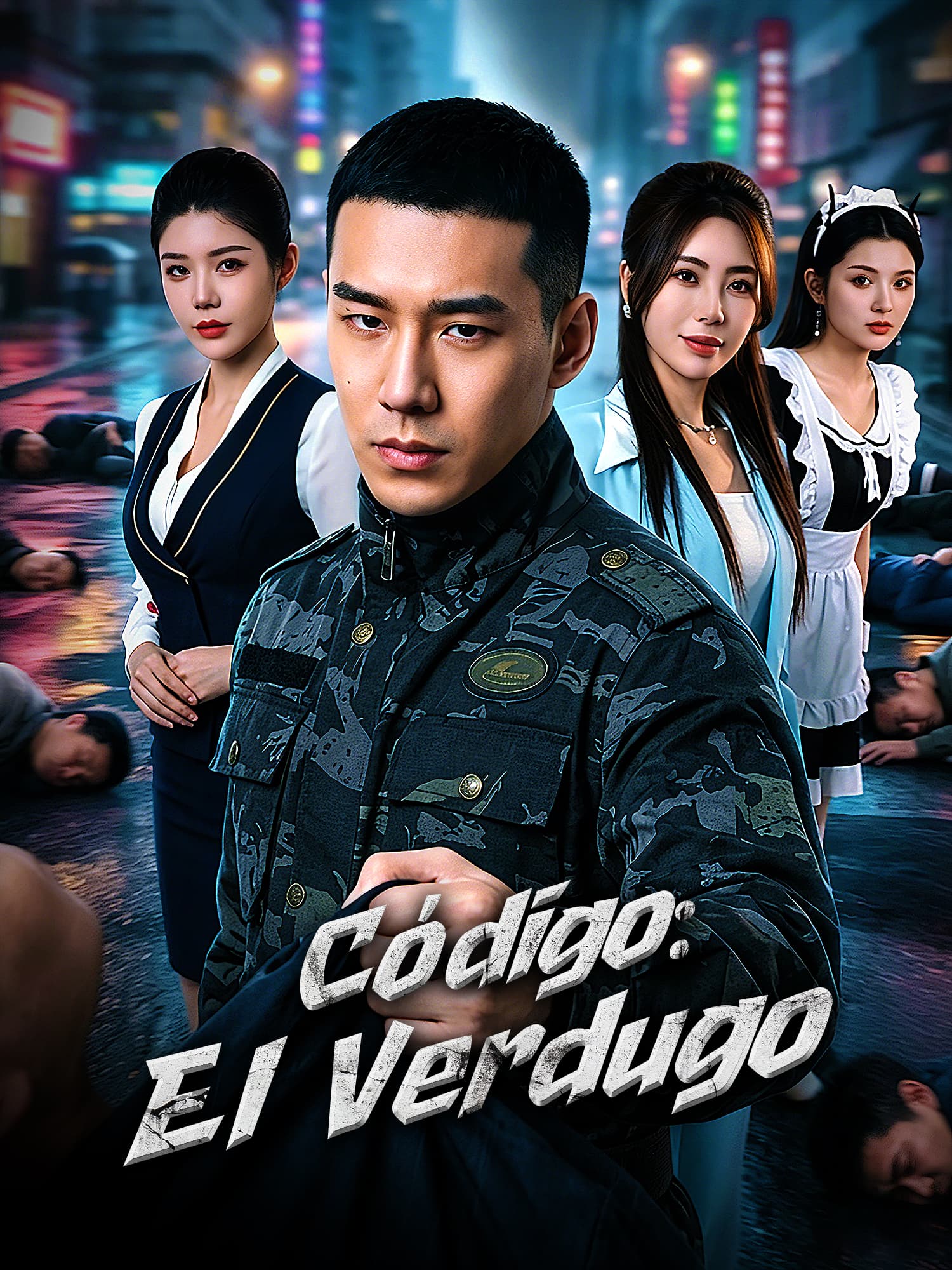 Portada y Póster de la Mini Serie Código: El Verdugo