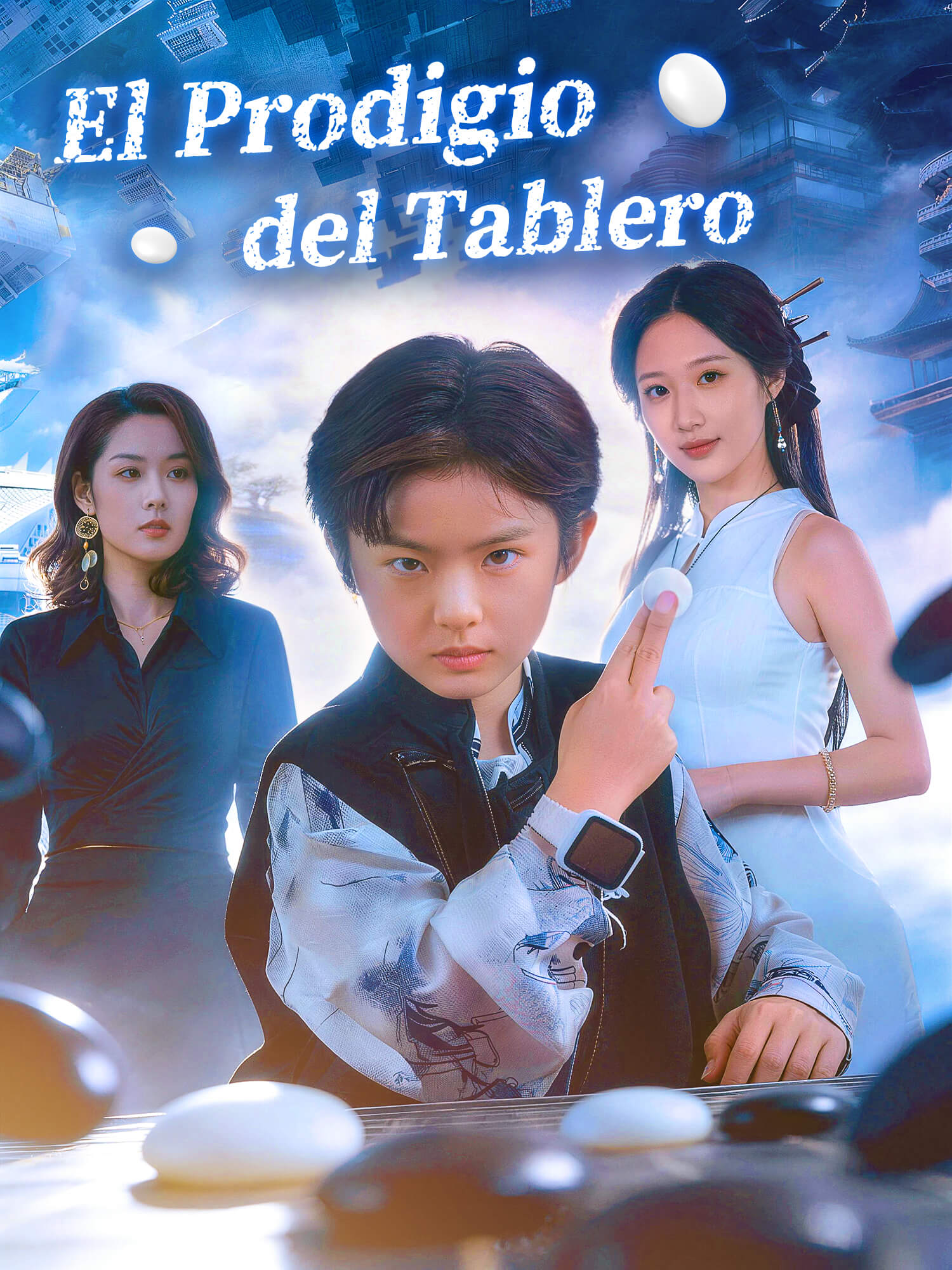 Portada y Póster de la Mini Serie El Prodigio del Tablero