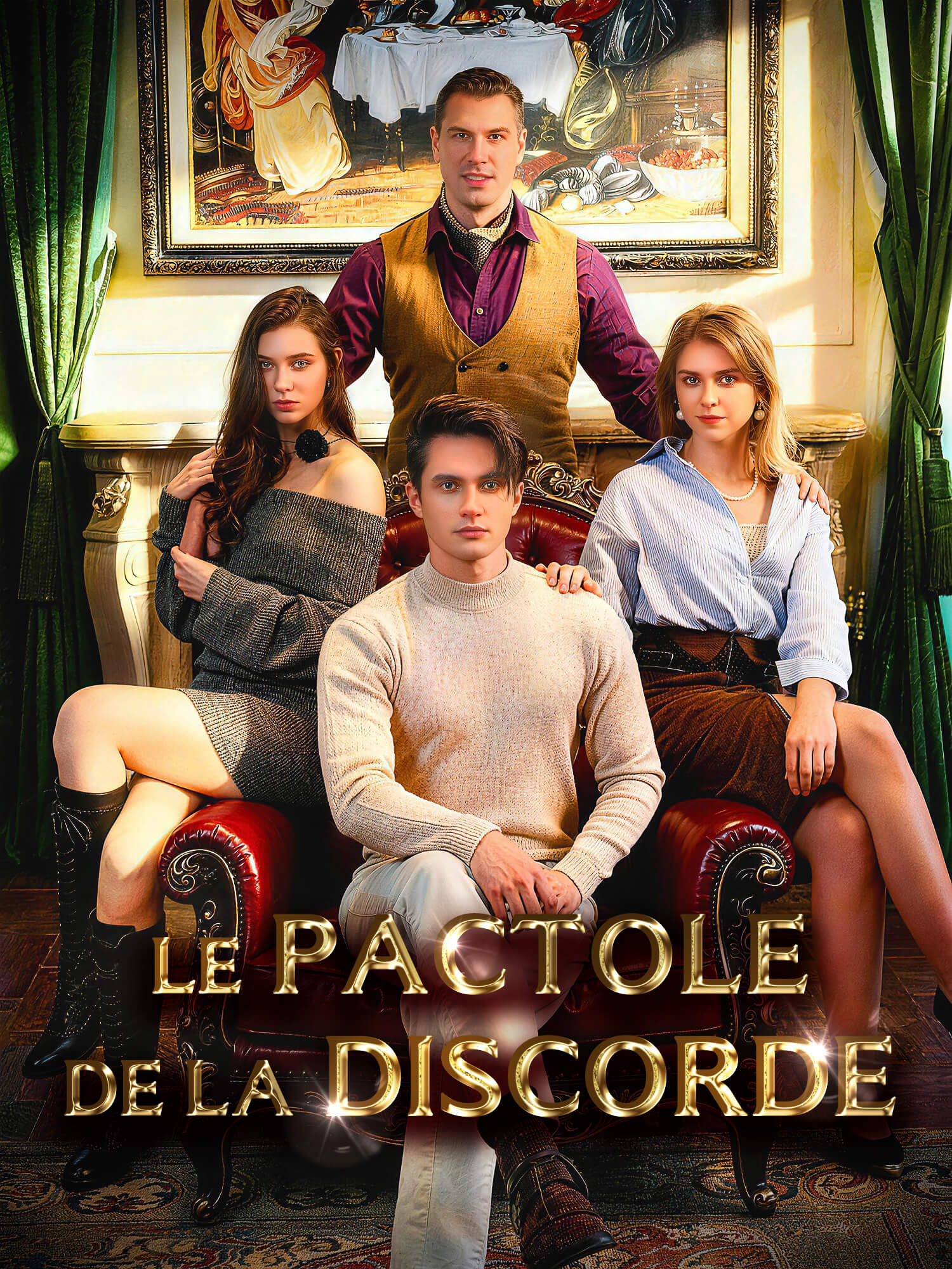 Affiche et Couverture de la Mini-série Le Pactole de la Discorde