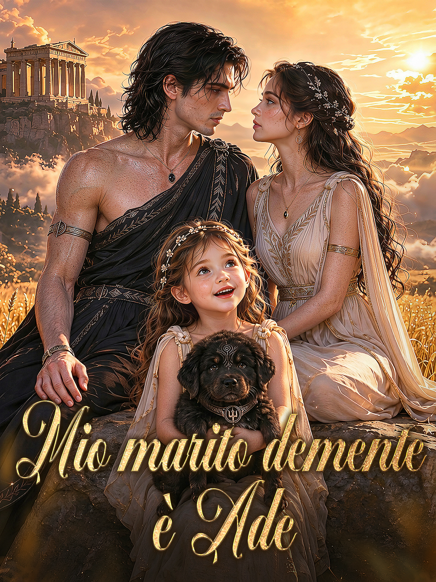 Copertina e Poster della Mini Serie Mio marito demente è Ade
