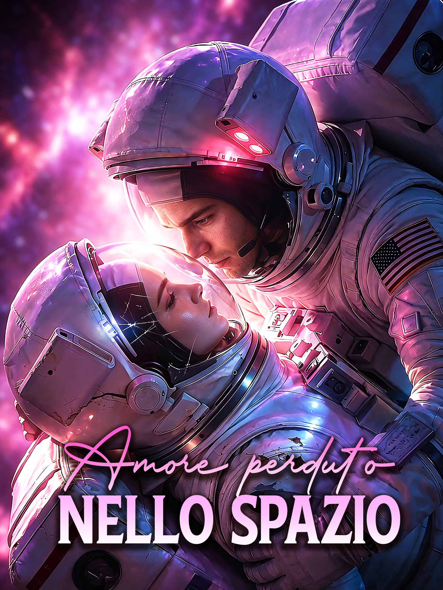 Copertina e Poster della Mini Serie Amore perduto nello spazio