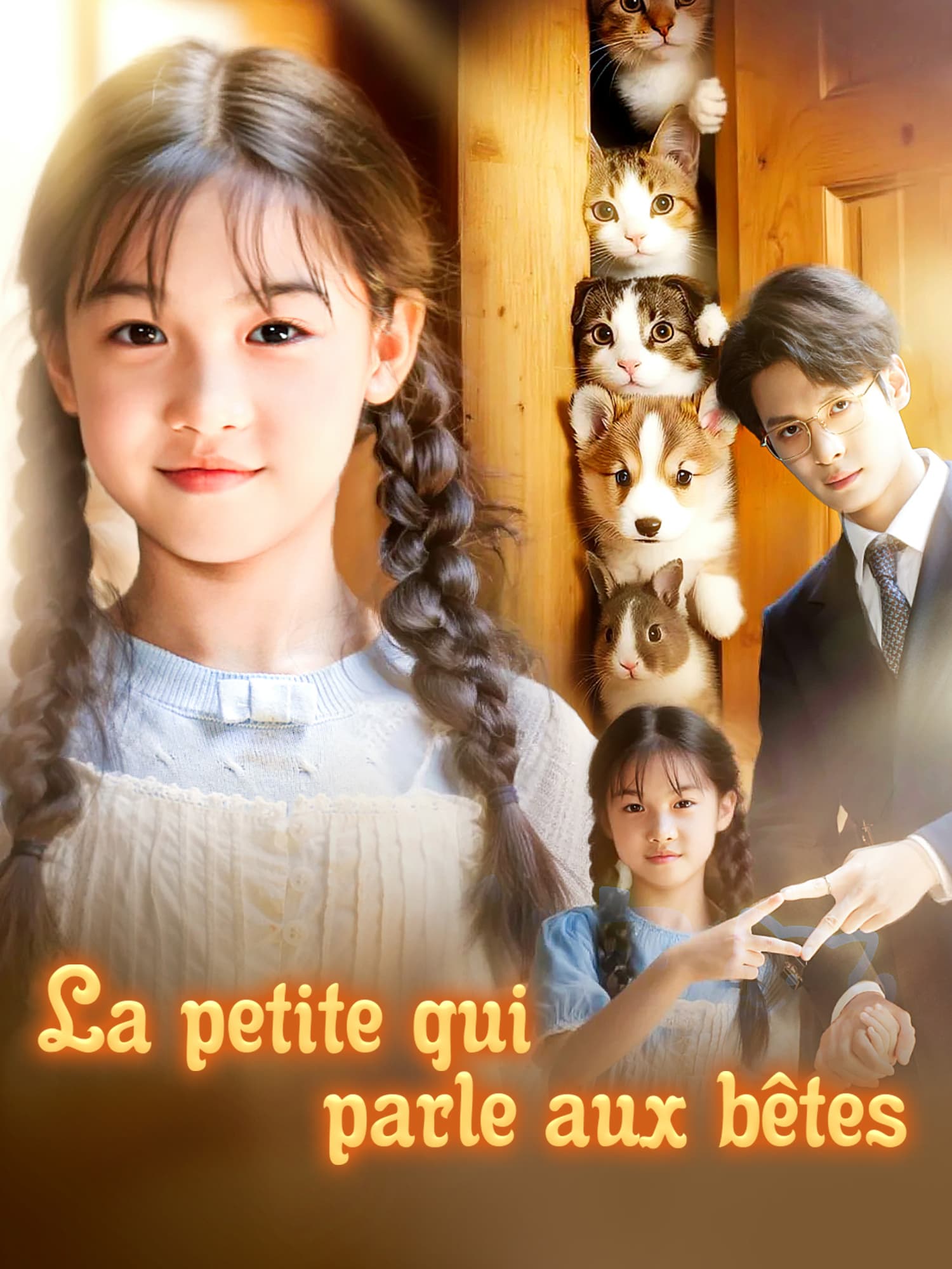 La petite qui parle aux bêtes