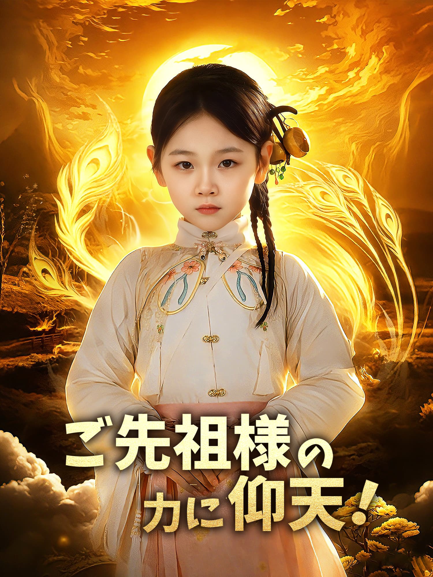 ご先祖様の力に仰天！ ショートドラマのカバー・ポスター