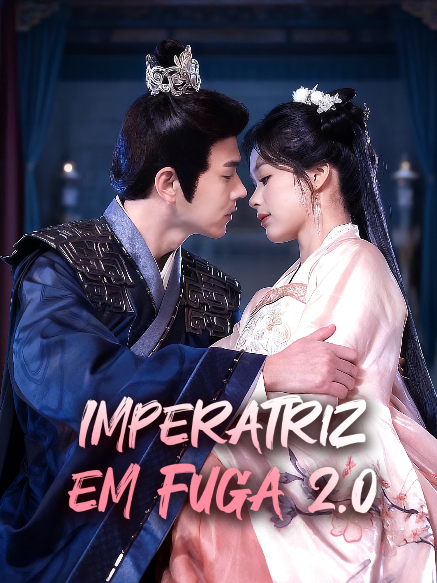 Capa e Pôster da Mini Novela Imperatriz em Fuga 2.0