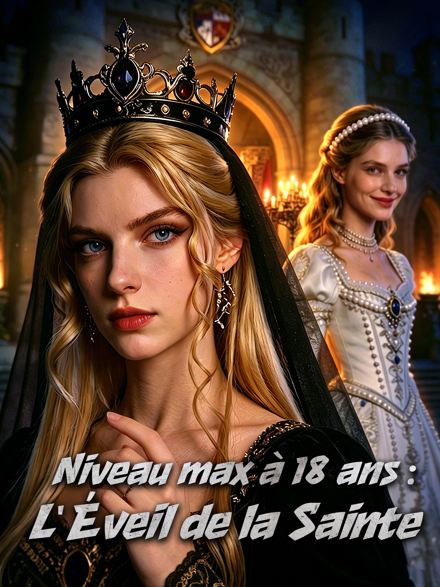 Affiche et Couverture de la Mini-série Niveau max à 18 ans : L'Éveil de la Sainte
