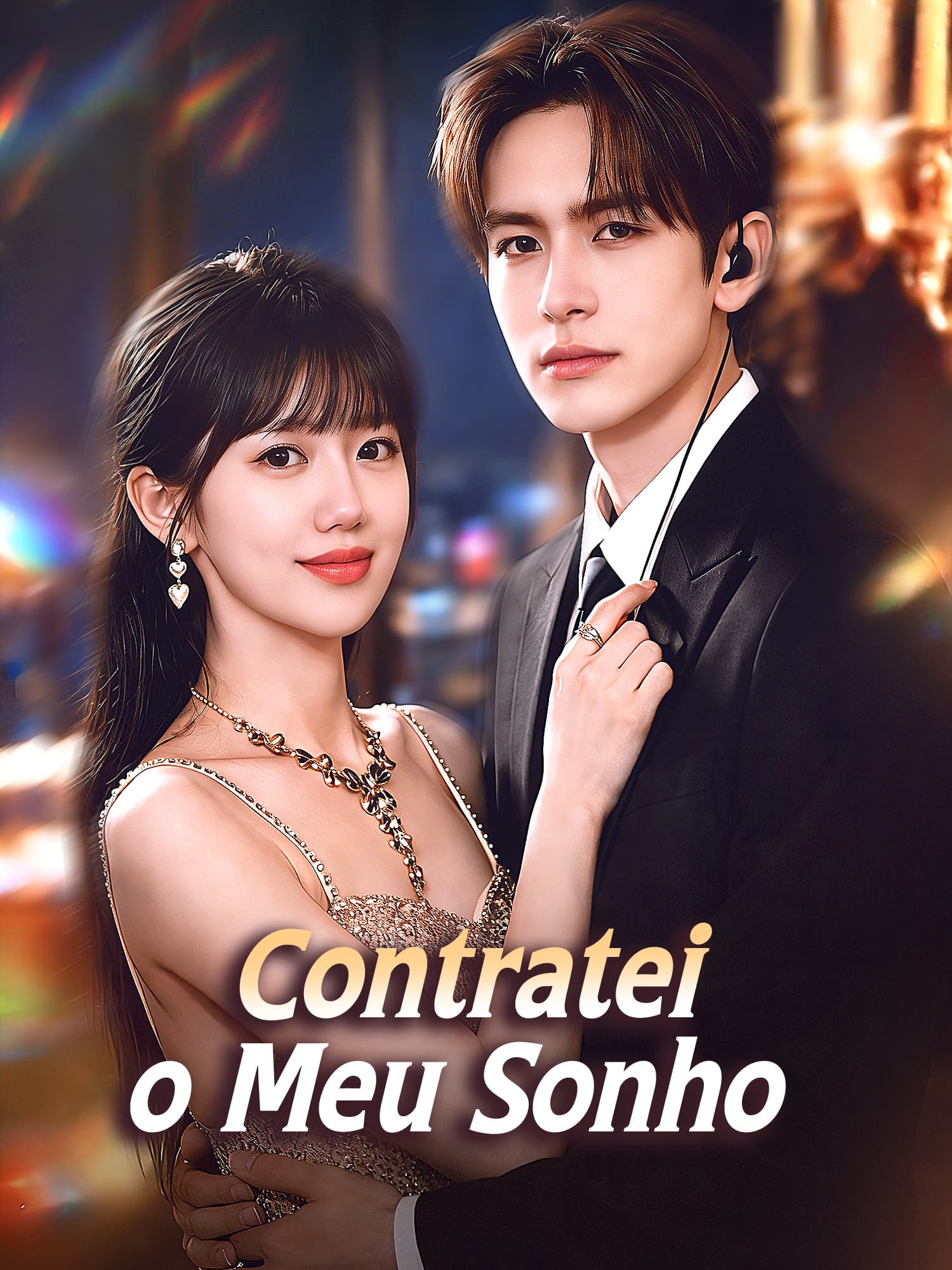Capa e Pôster da Mini Novela Contratei o meu Sonho