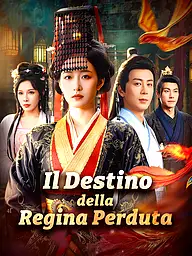Copertina e Poster della Mini Serie Il Destino della Regina Perduta
