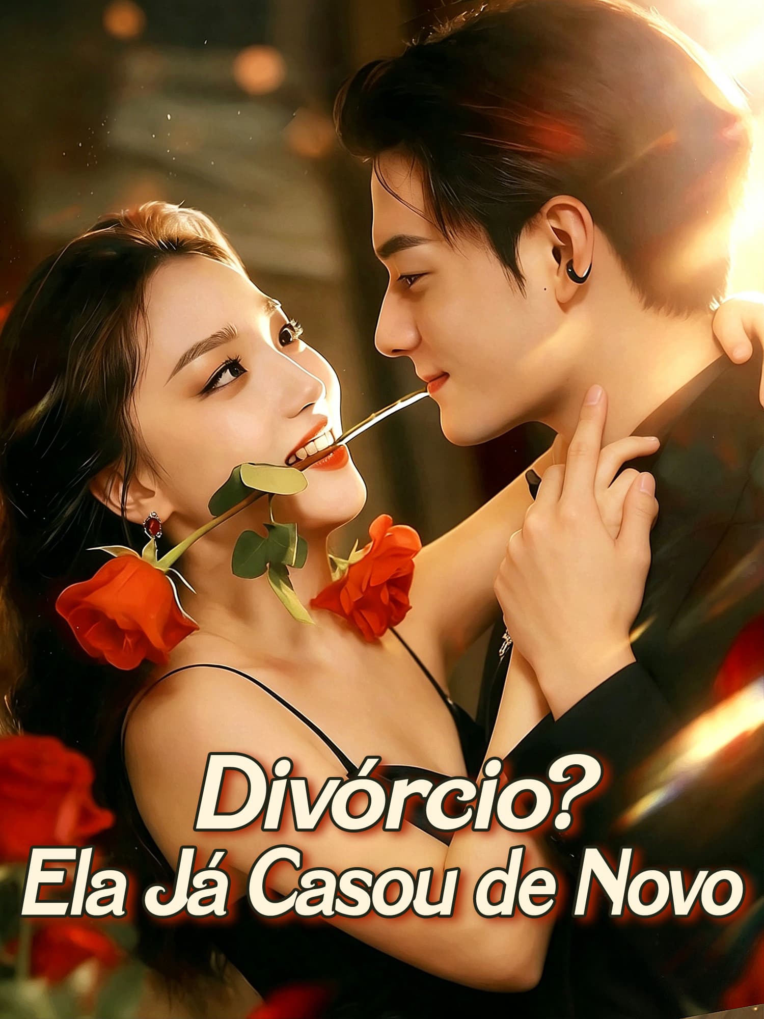 Capa e Pôster da Mini Novela Divórcio? Ela Já Casou de Novo