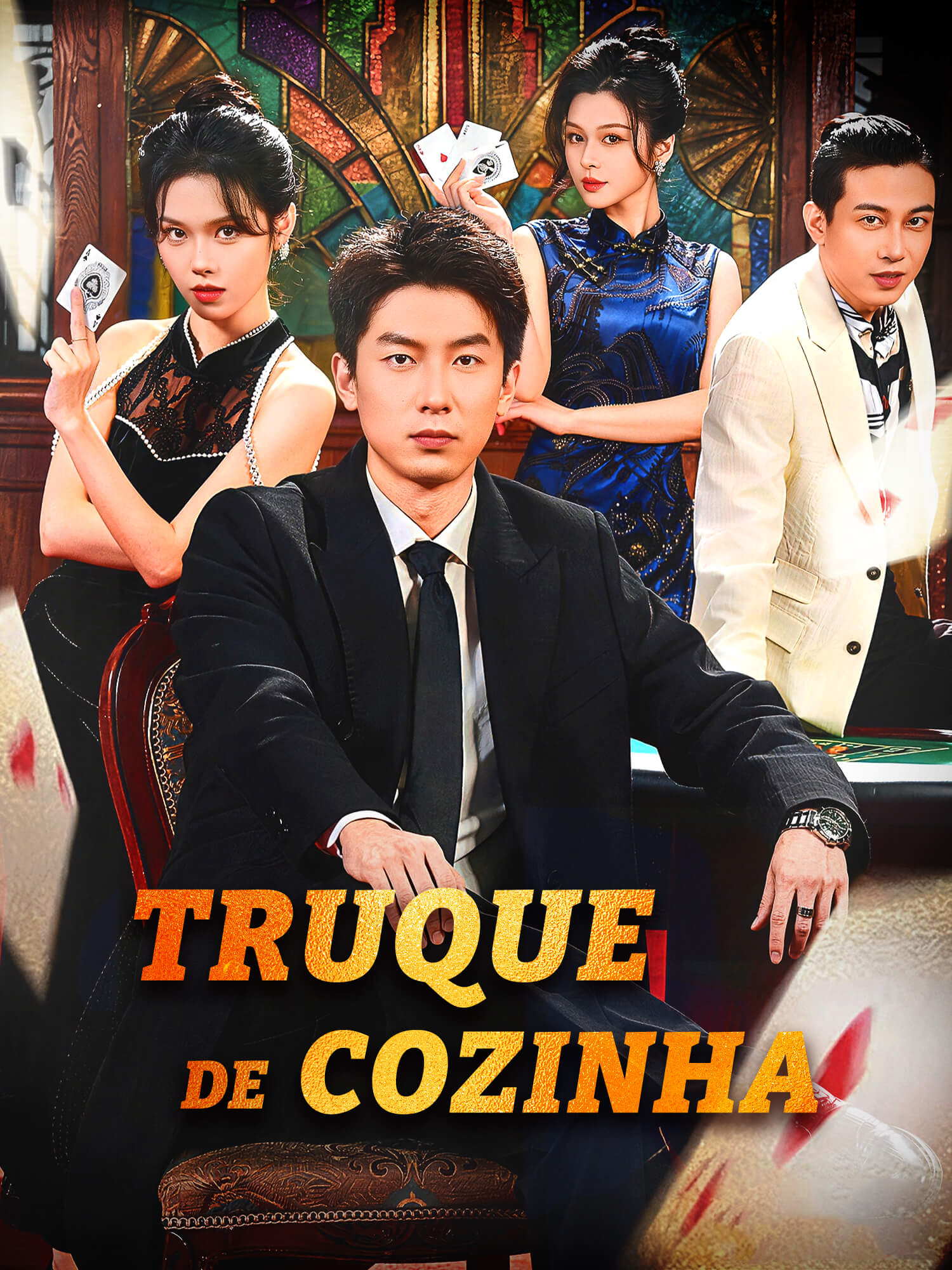 Capa e Pôster da Mini Novela Truque de Cozinha