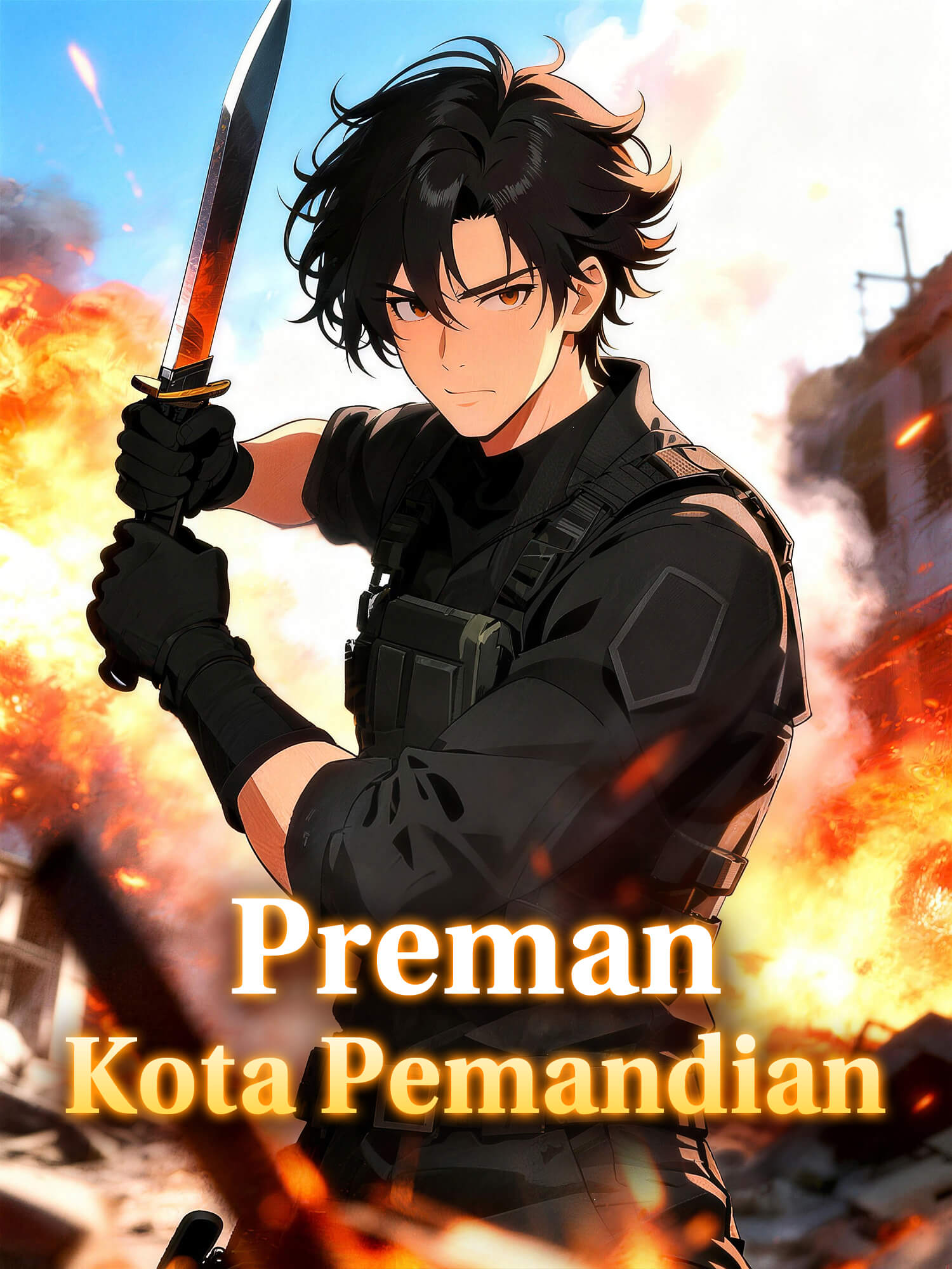 Sampul & Poster Drama Pendek Preman Kota Pemandian