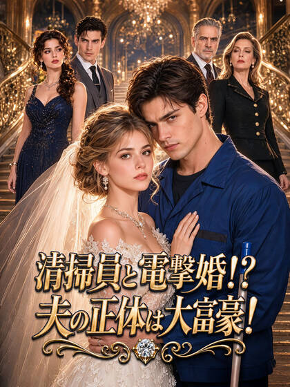 Poster 清掃員と電撃婚!?夫の正体は大富豪!