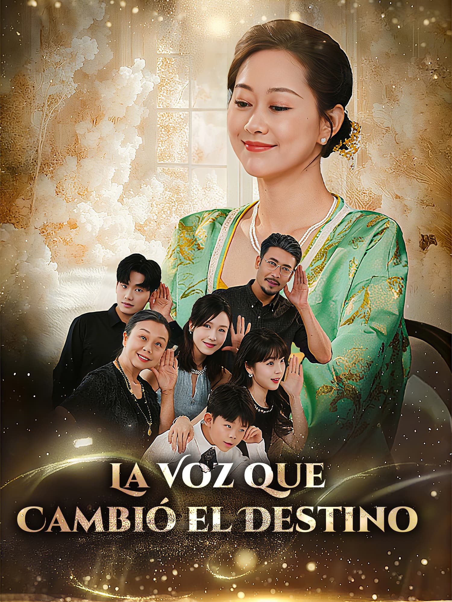 Portada y Póster de la Mini Serie La Voz que Cambió el Destino