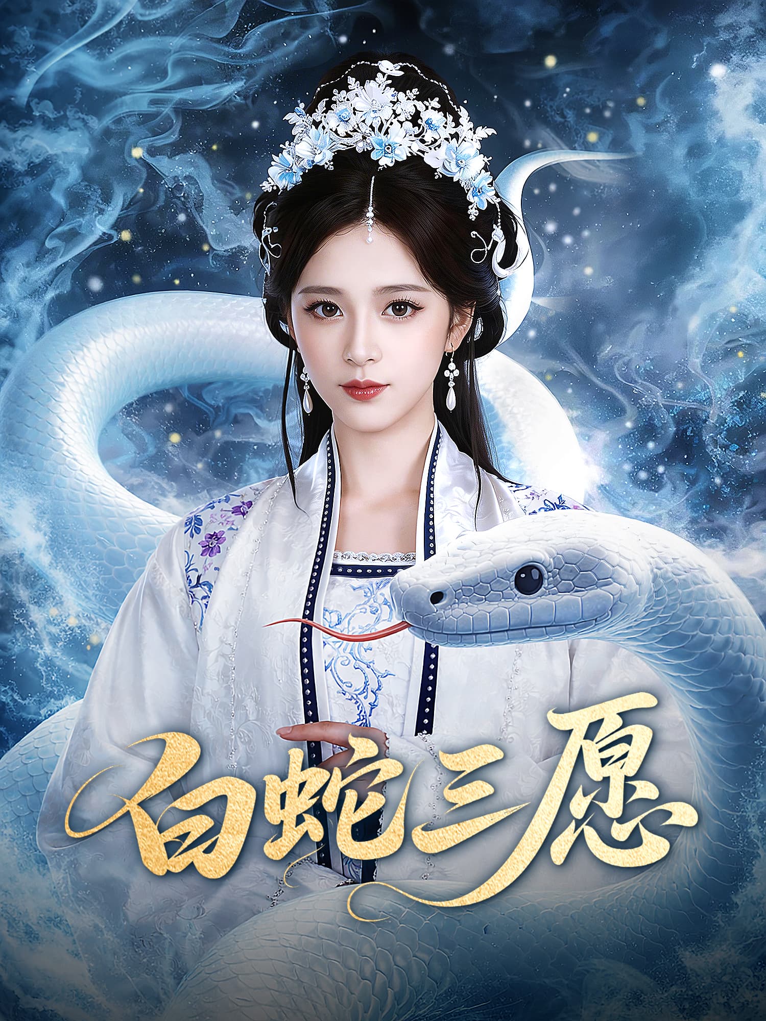 白蛇三愿 短剧封面与海报