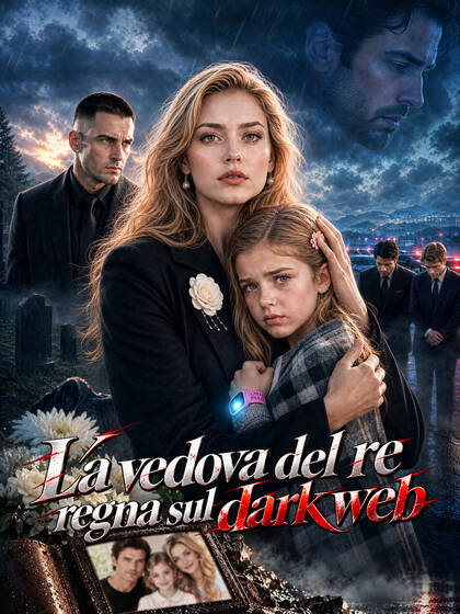 Poster La vedova del re regna sul dark web