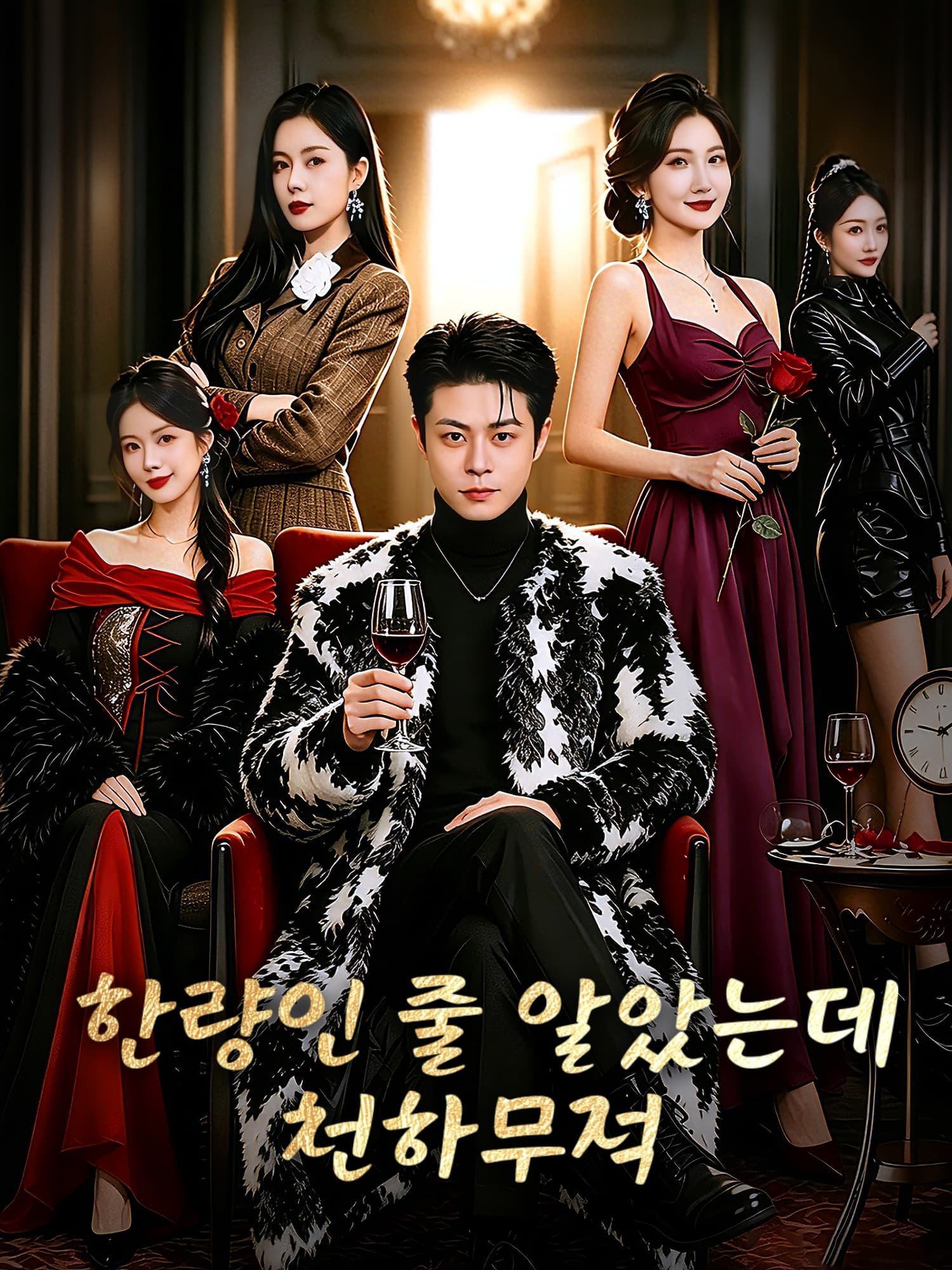 한량인 줄 알았는데 천하무적 숏드라마 커버 및 포스터