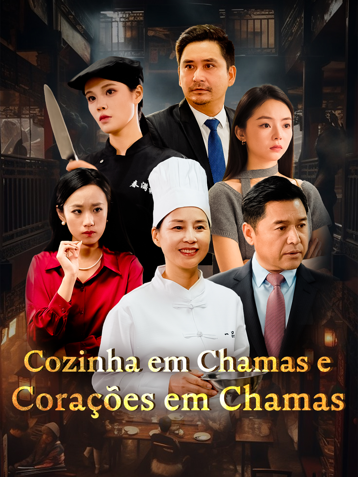 Cozinha em Chamas e Corações em Chamas