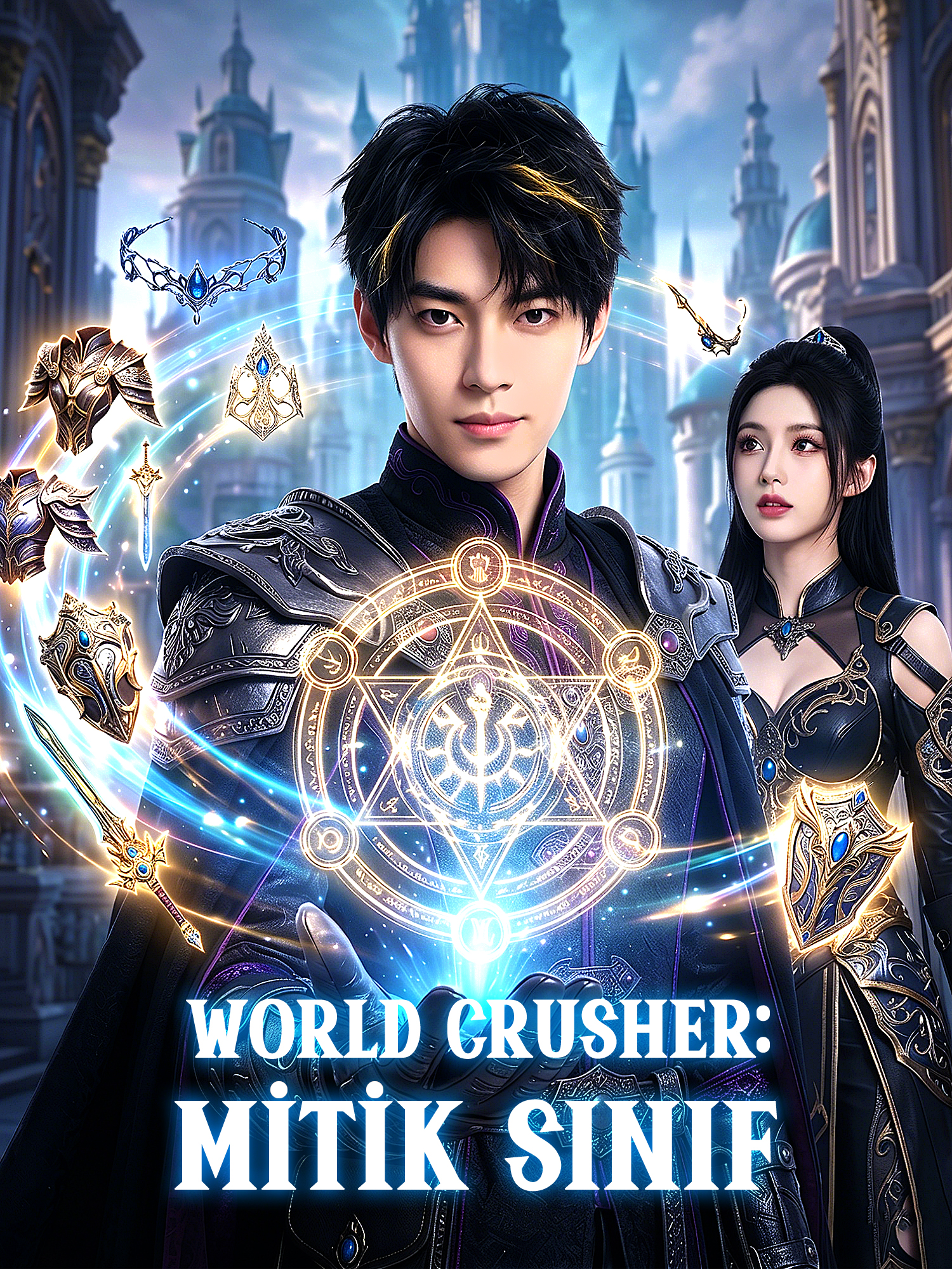 World Crusher: Mitik Sınıf Kısa Dizi Afişi ve Kapağı