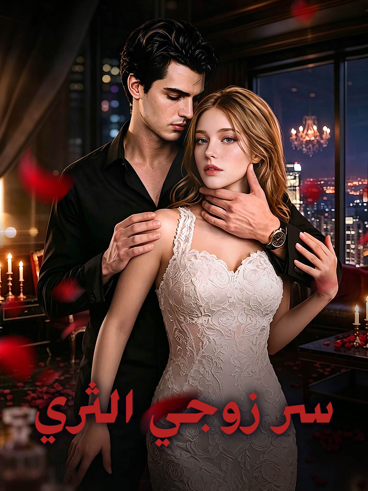غلاف دراما سر زوجي الثري القصيرة (دراما قصيرة عمودية ضمن مجموعة)
