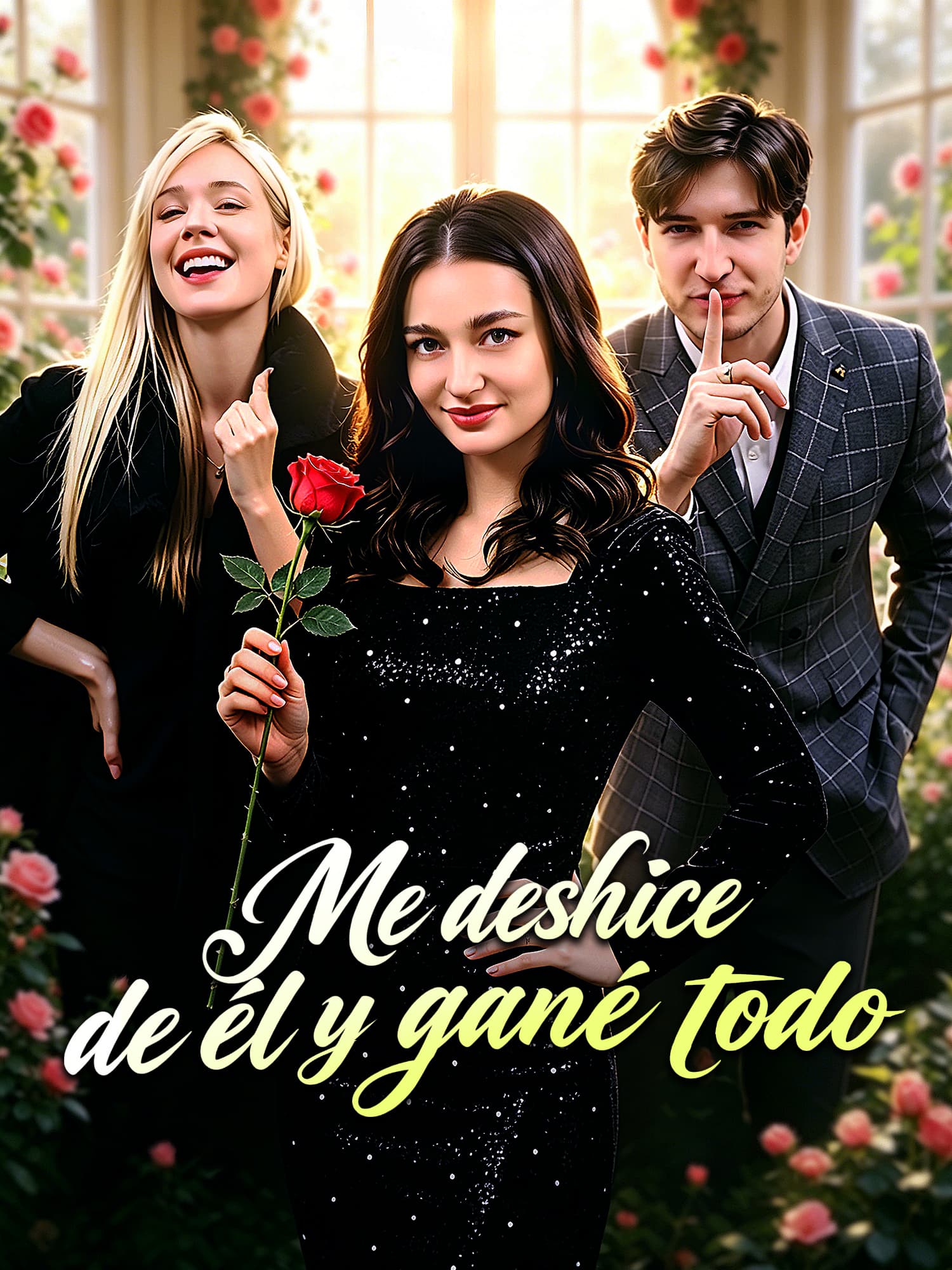 Portada y Póster de la Mini Serie Me deshice de él y gané todo