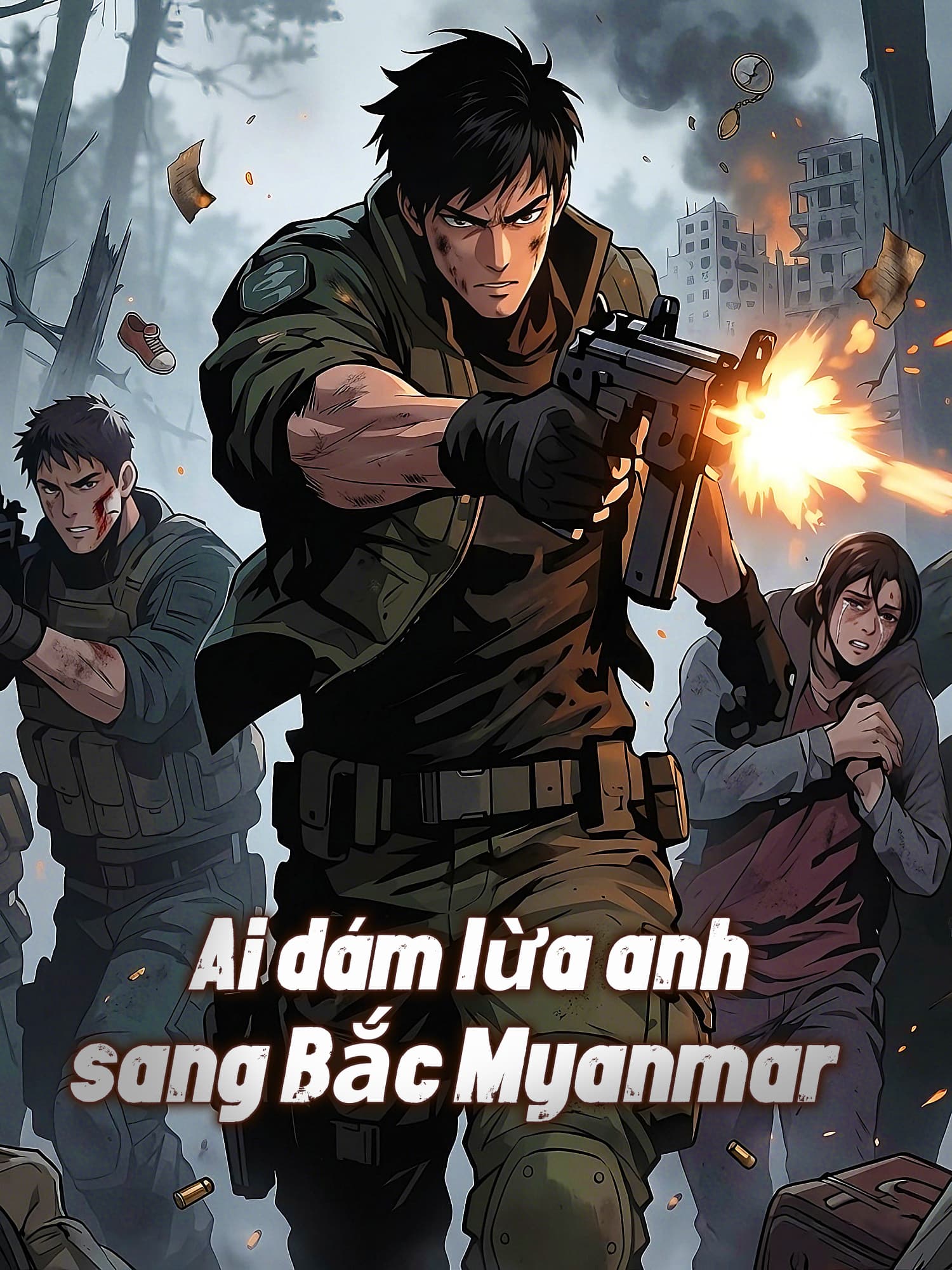Ảnh bìa và Poster phim ngắn Ai dám lừa anh sang Bắc Myanmar