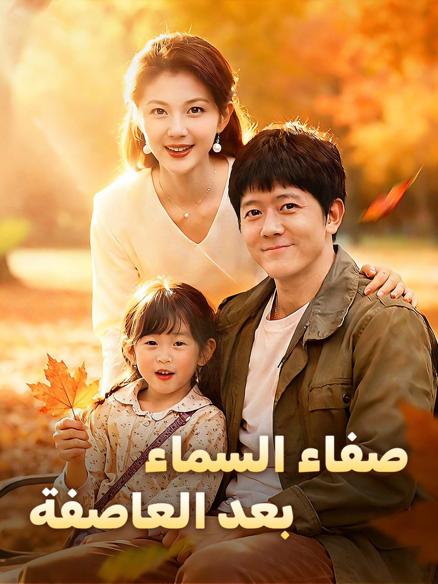 غلاف وملصق مسلسل صفاء السماء بعد العاصفة القصير