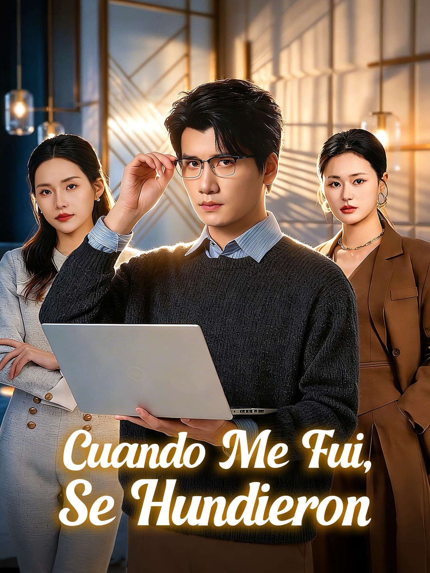Portada y Póster de la Mini Serie Cuando Me Fui, Se Hundieron