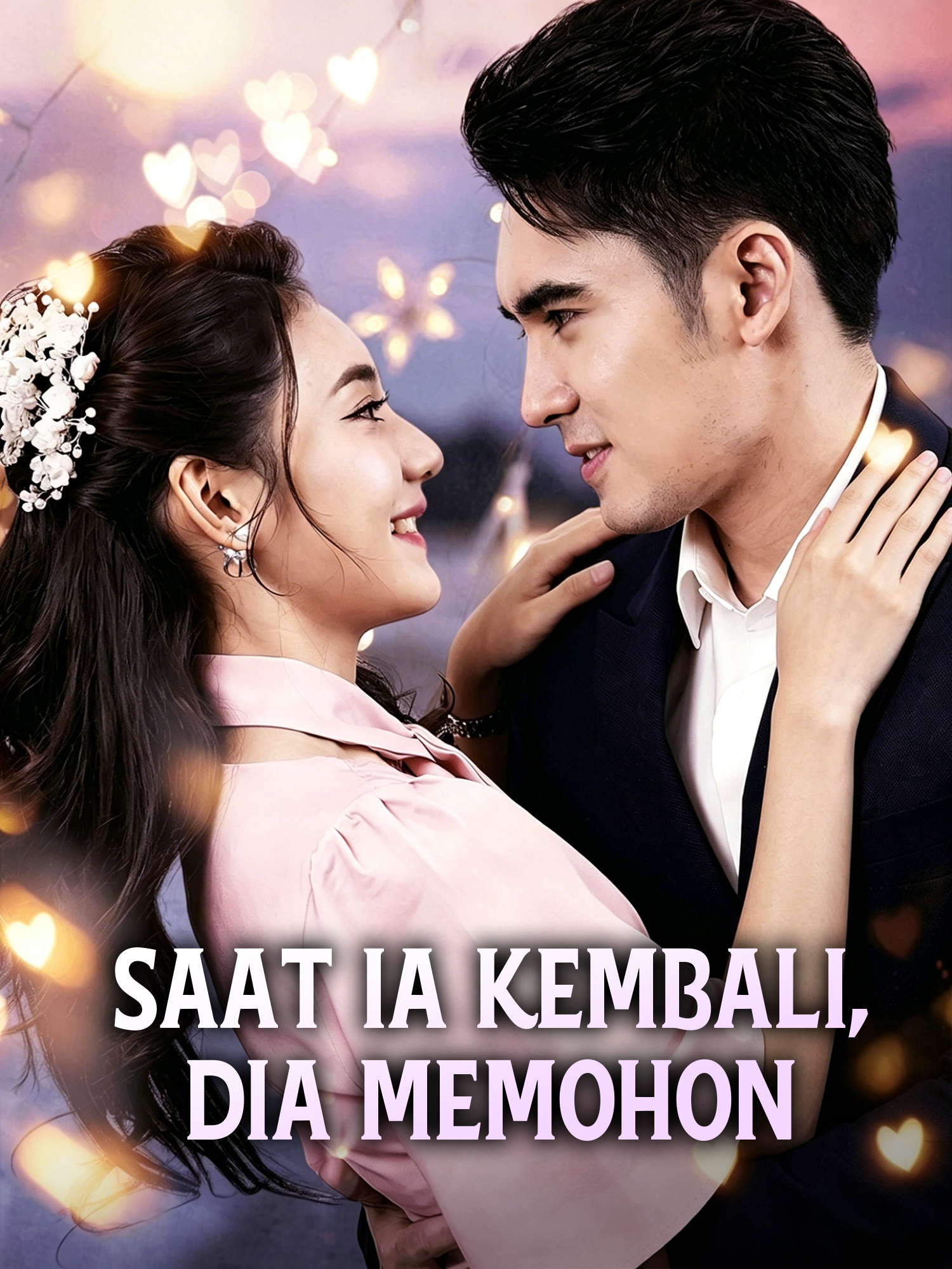 Sampul & Poster Drama Pendek Saat Ia Kembali, Dia Memohon.