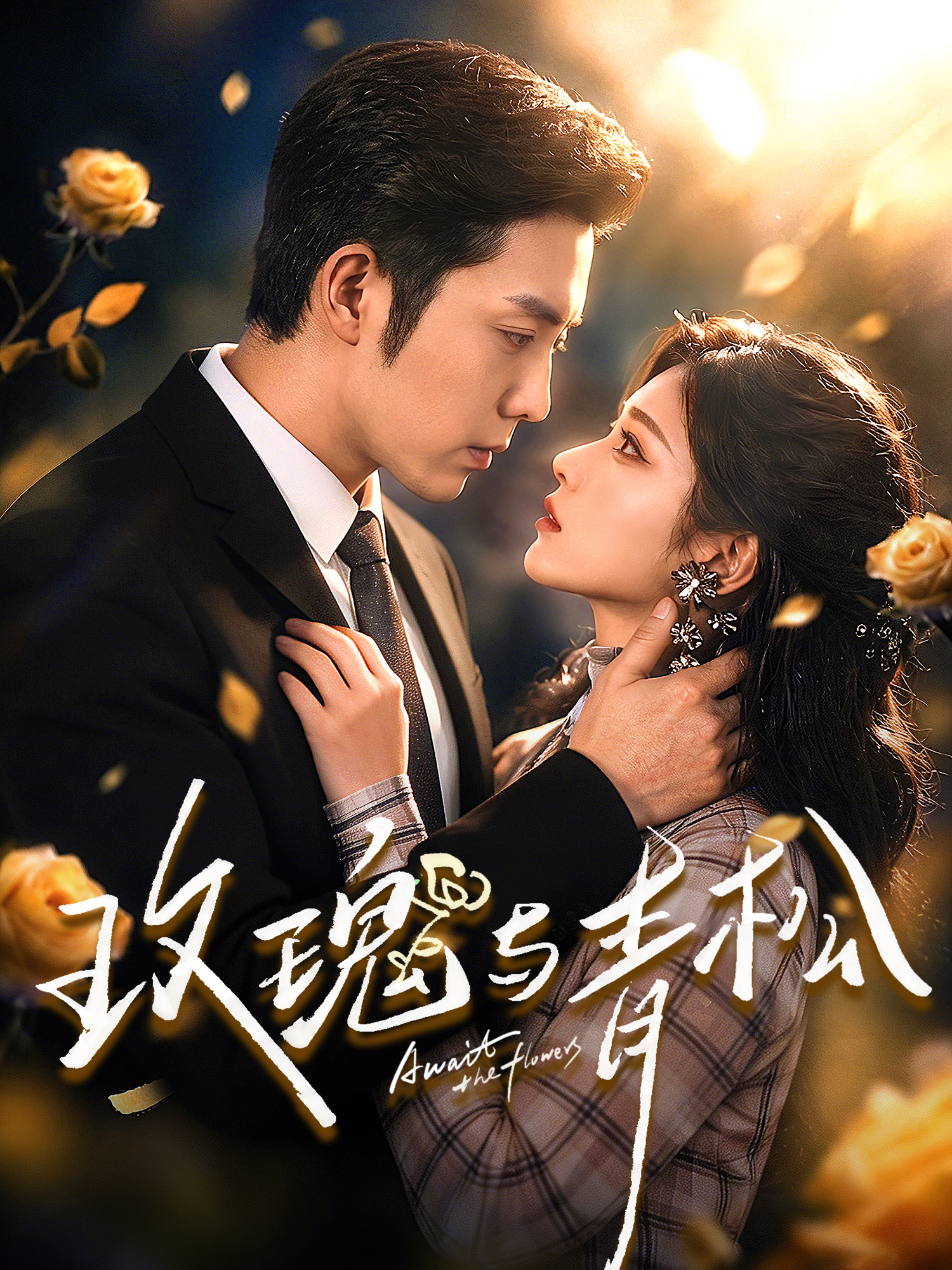 玫瑰与青松 短剧封面与海报