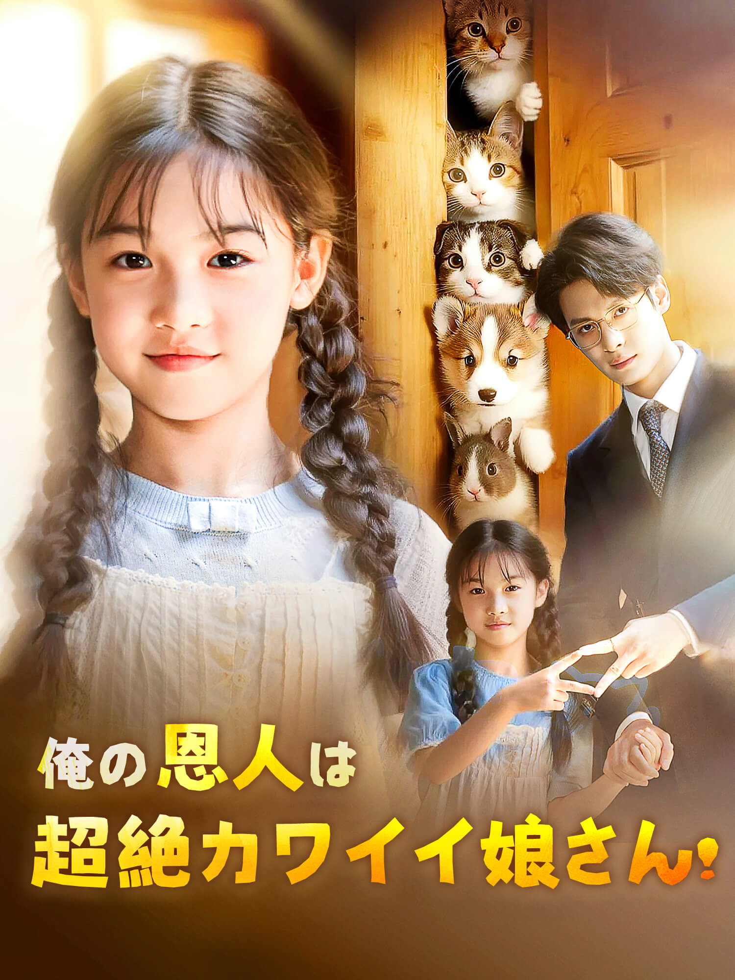 俺の恩人は超絶カワイイ娘さん！ ショートドラマのカバー・ポスター