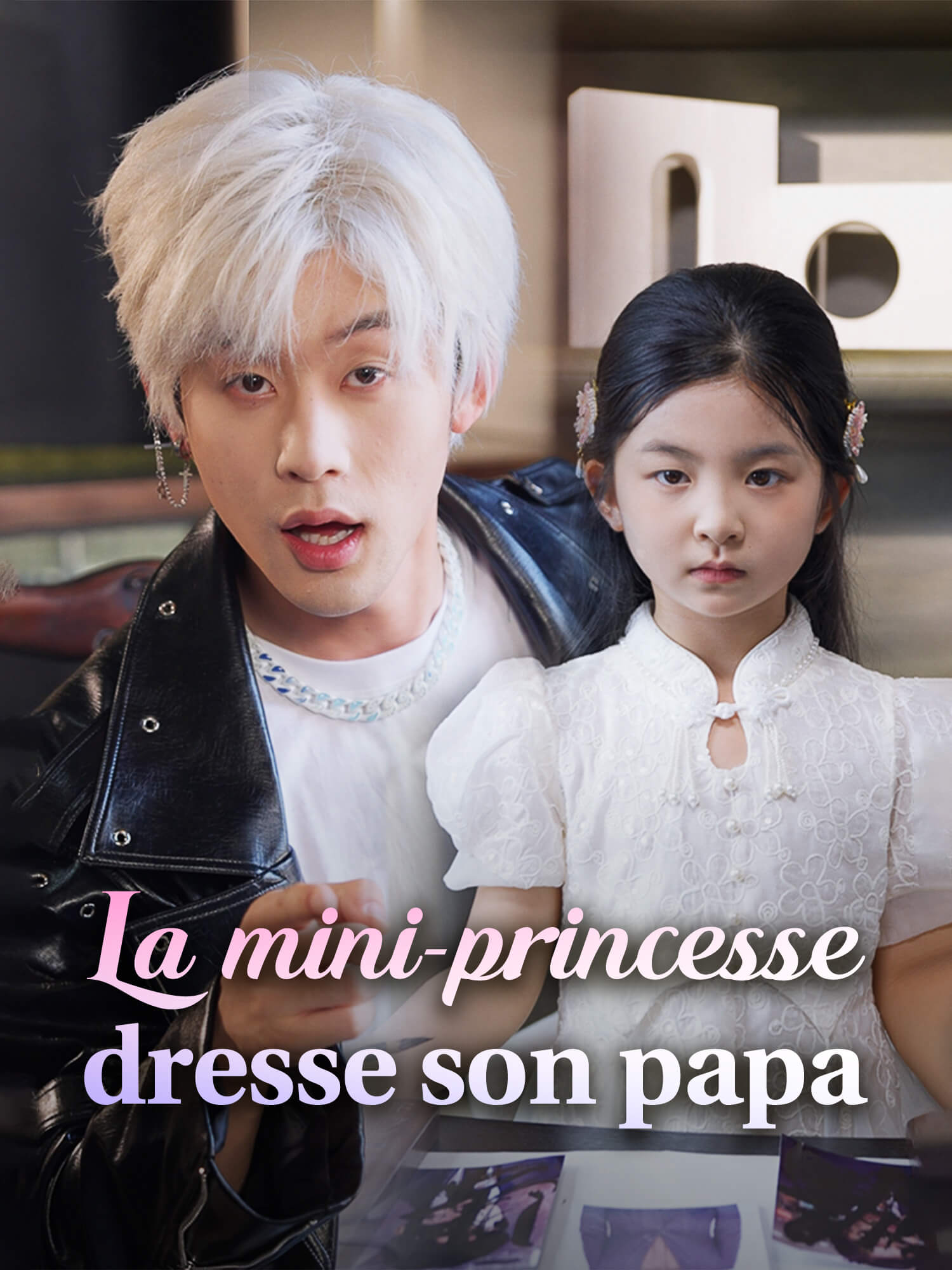 La mini-princesse dresse son papa