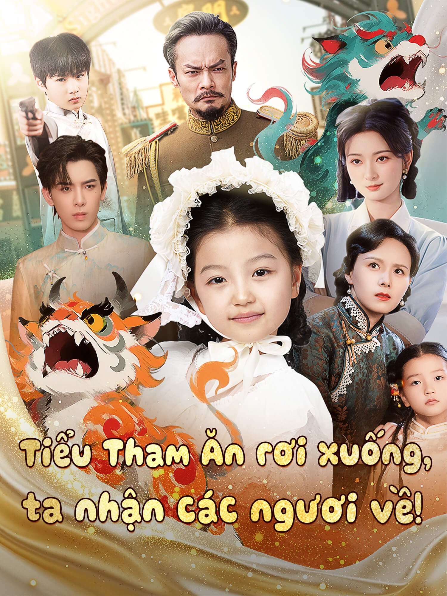 Tiểu Tham Ăn rơi xuống, ta nhận các ngươi về!