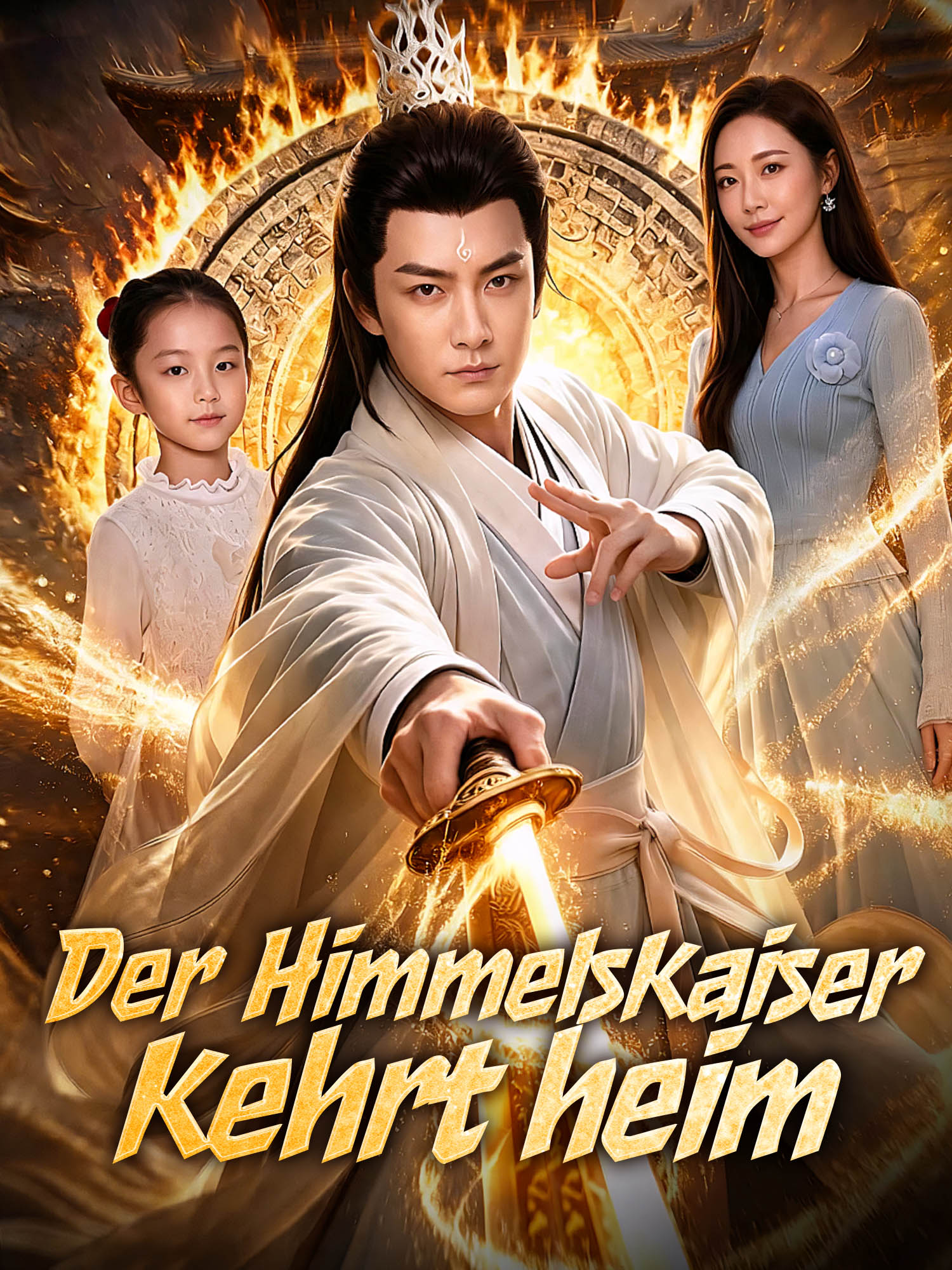 Der Himmelskaiser kehrt heim Kurzserie Cover & Poster
