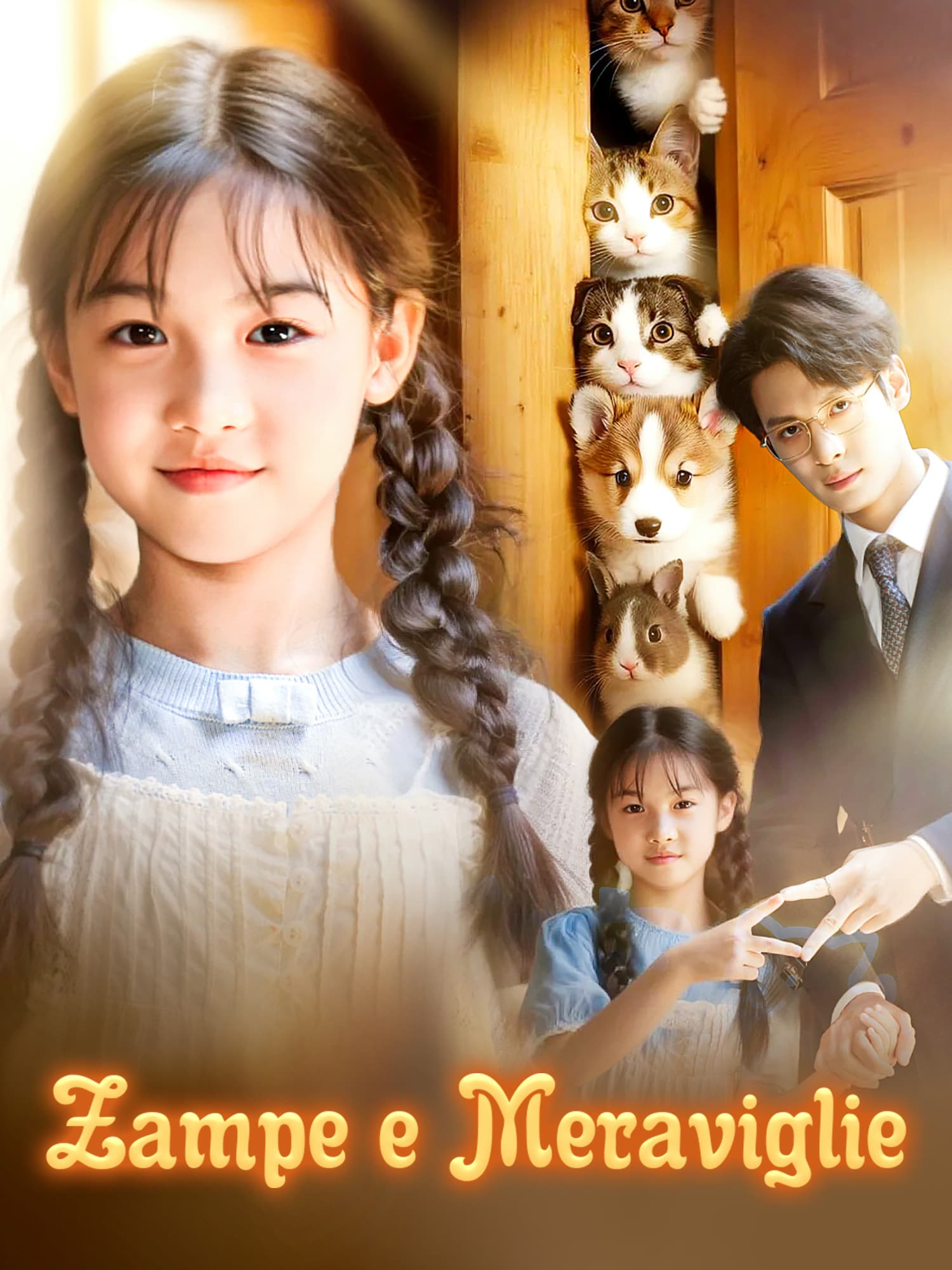 Copertina e Poster della Mini Serie Zampe e Meraviglie