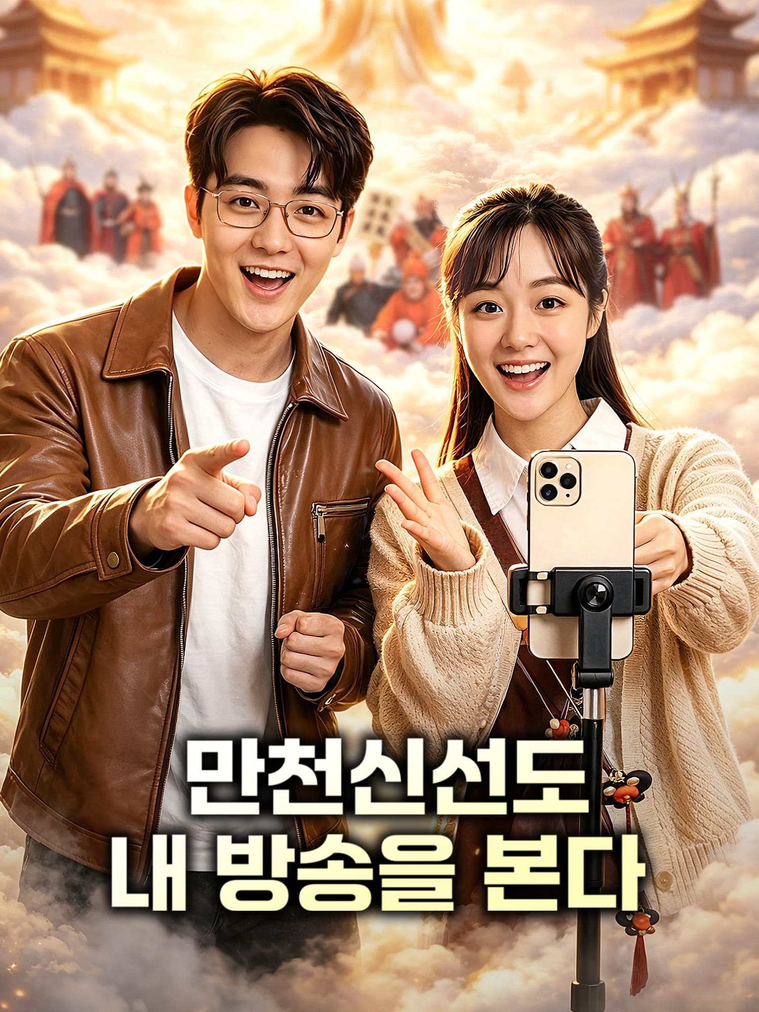 만천신선도 내 방송을 본다 숏드라마 커버 및 포스터