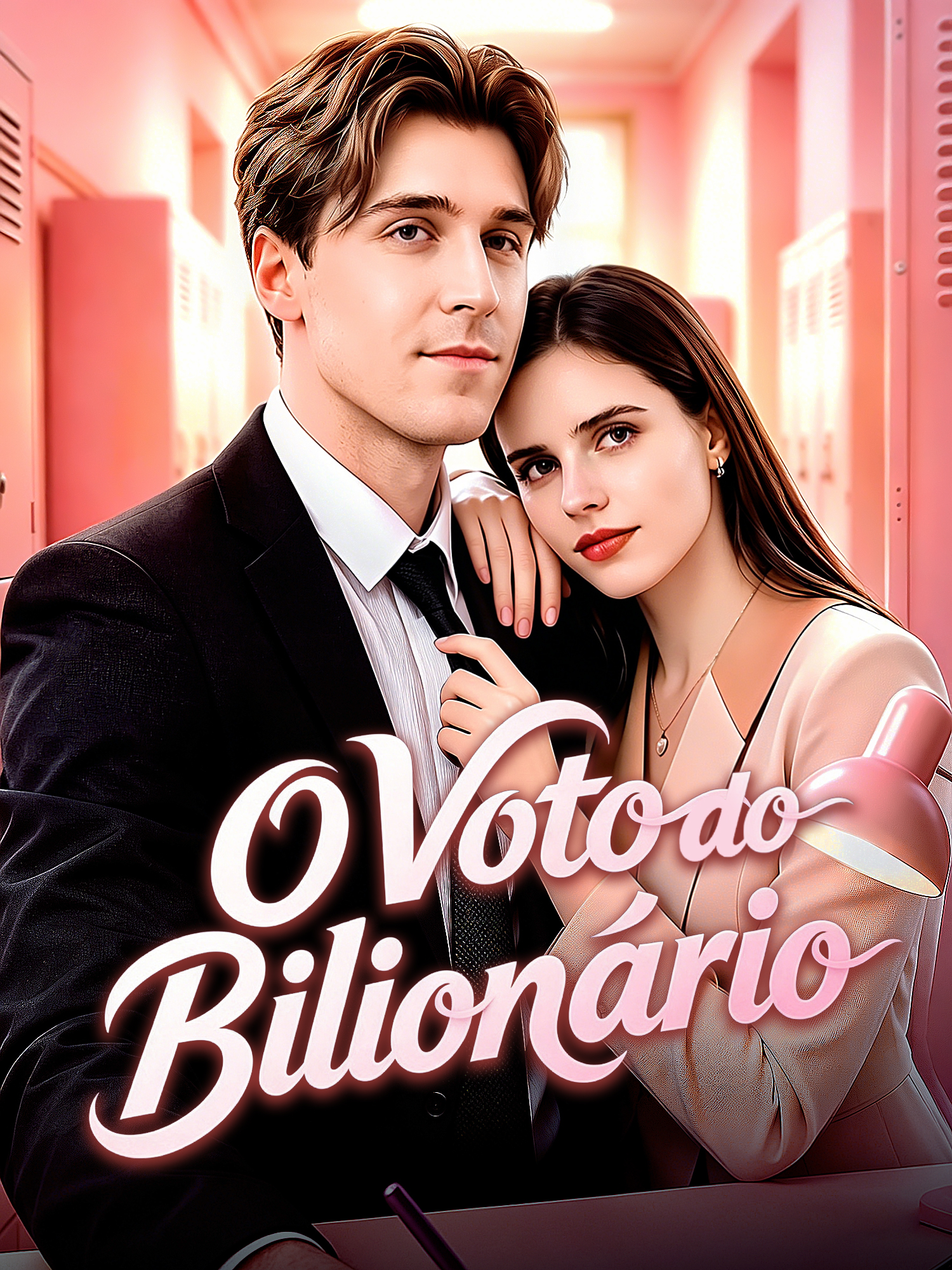 Capa e Pôster da Mini Novela O Voto do Bilionário