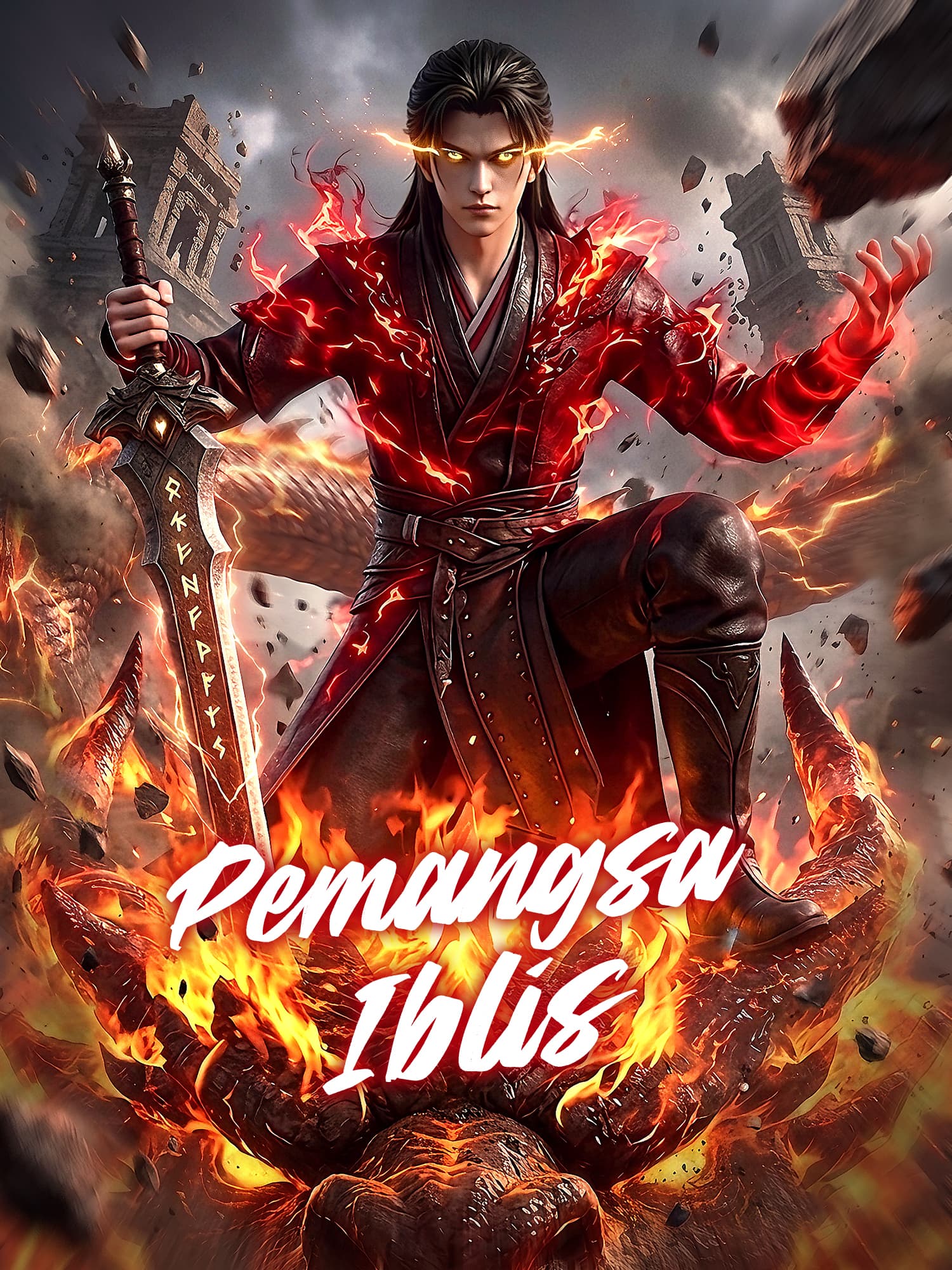 Sampul & Poster Drama Pendek Pemangsa Iblis