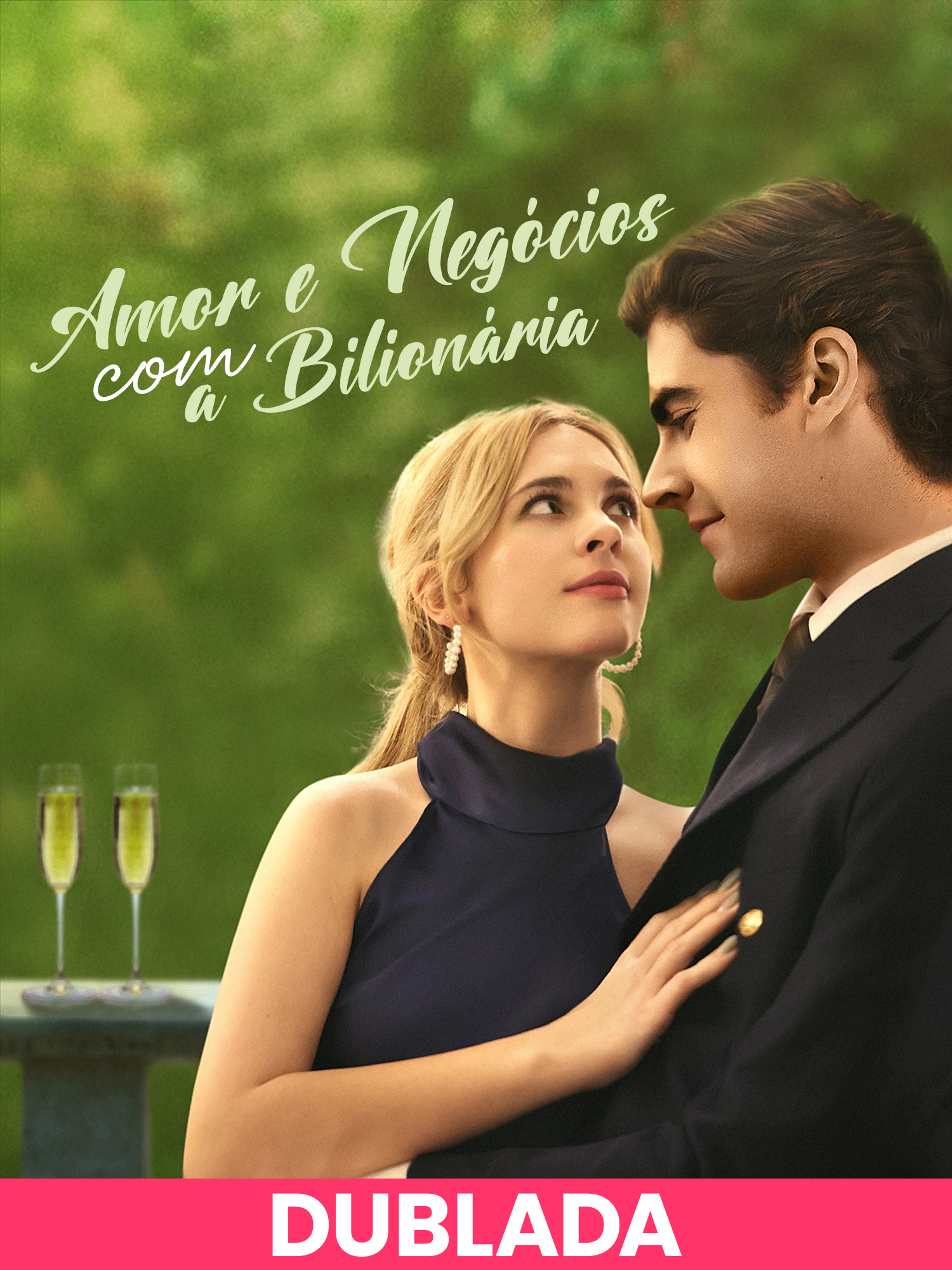 Capa e Pôster da Mini Novela (DUBLADA)Amor e Negócios com a Bilionária