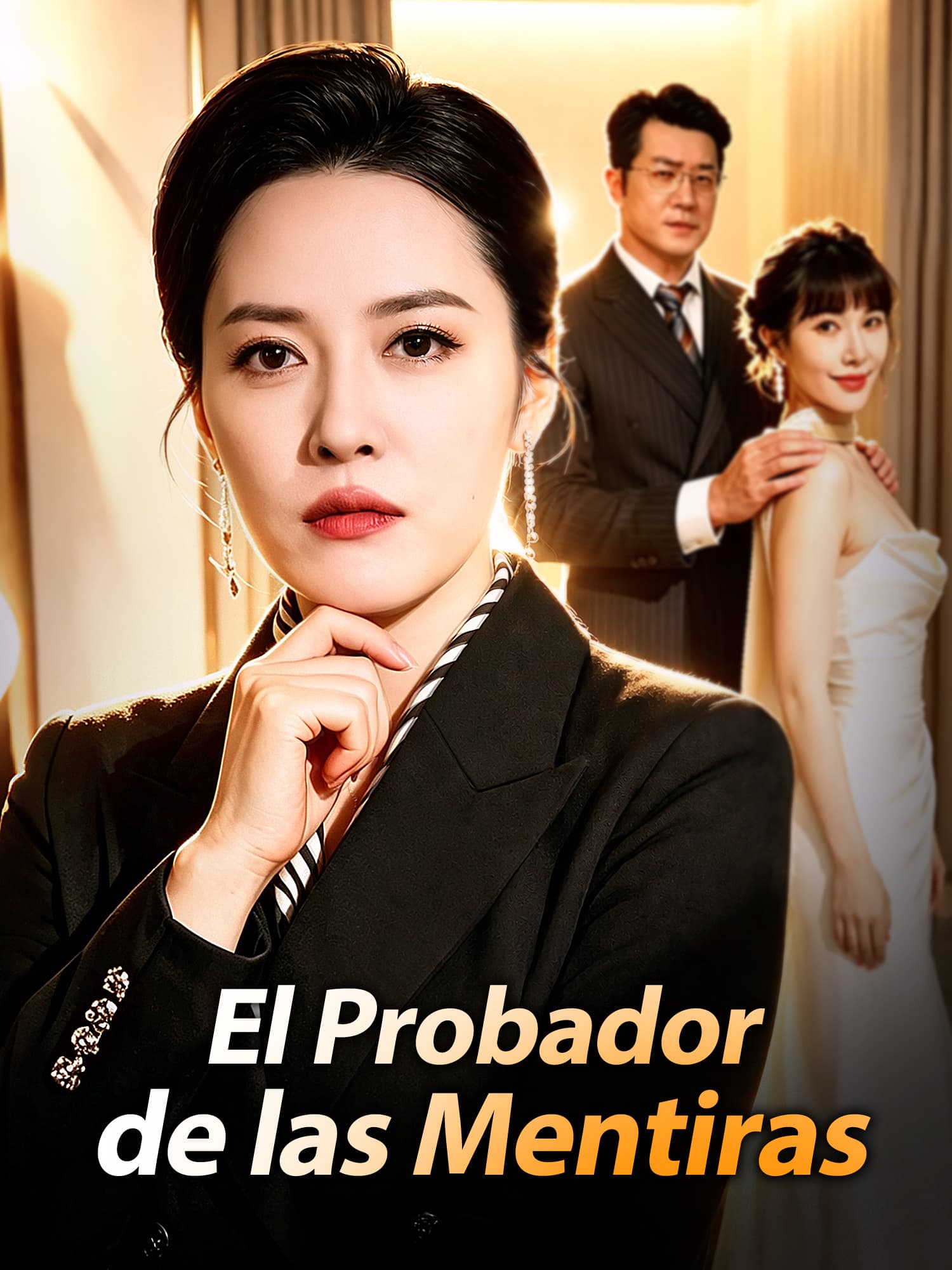 Portada y Póster de la Mini Serie El Probador de las Mentiras