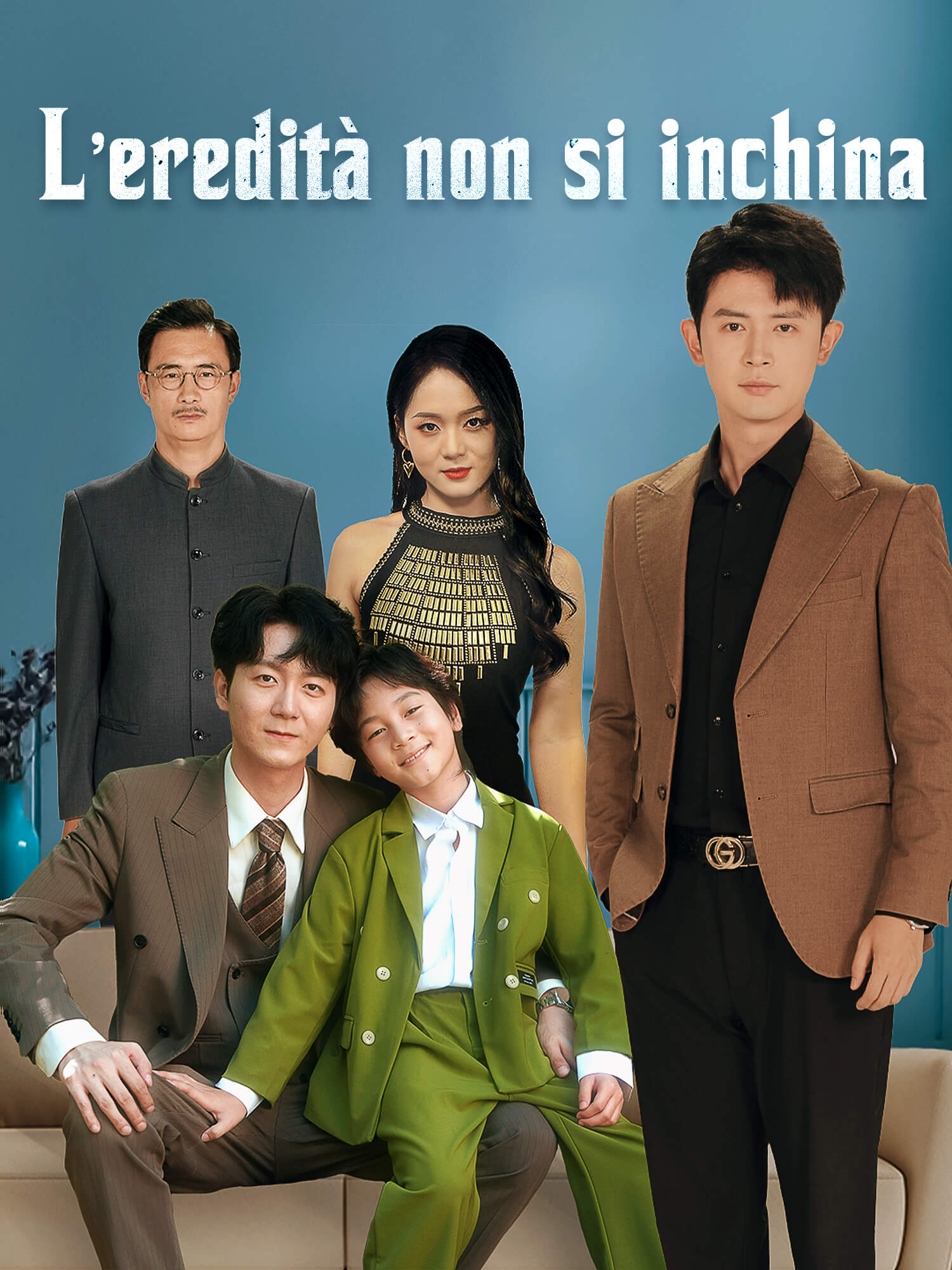 Copertina e Poster della Mini Serie L’eredità non si inchina