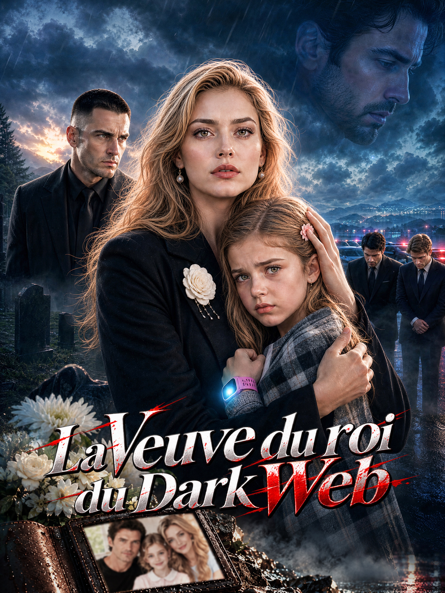 Poster La Veuve du roi du Dark Web