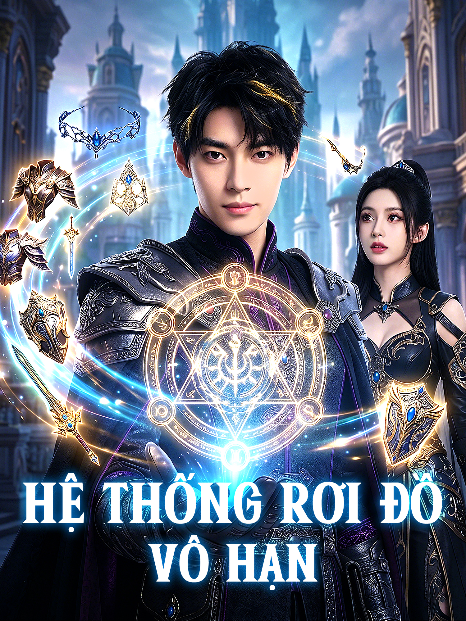 Ảnh bìa và Poster phim ngắn Hệ Thống Rơi Đồ Vô Hạn
