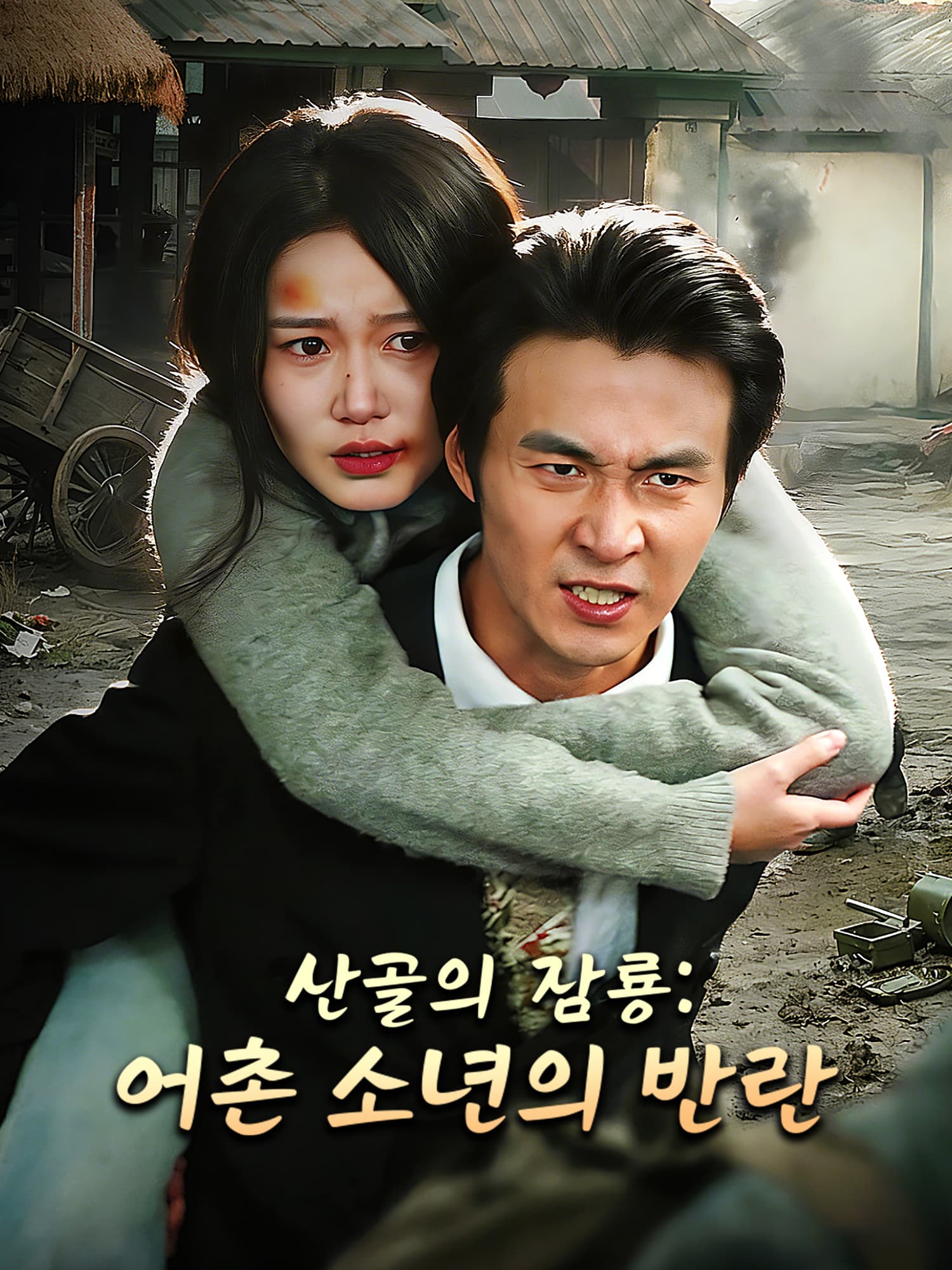 산골의 잠룡: 어촌 소년의 반란 숏드라마 커버 및 포스터