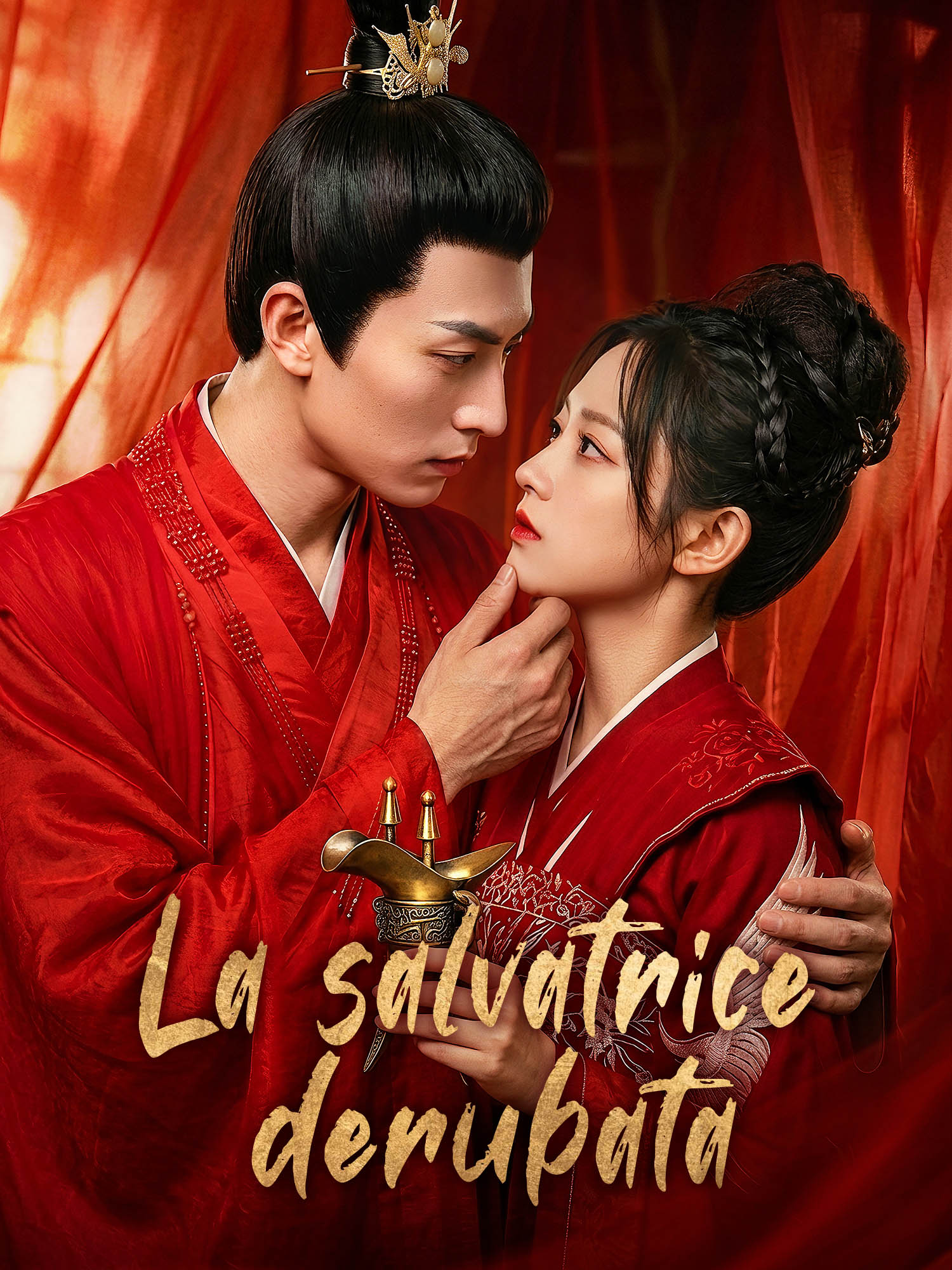 Copertina e Poster della Mini Serie La salvatrice derubata