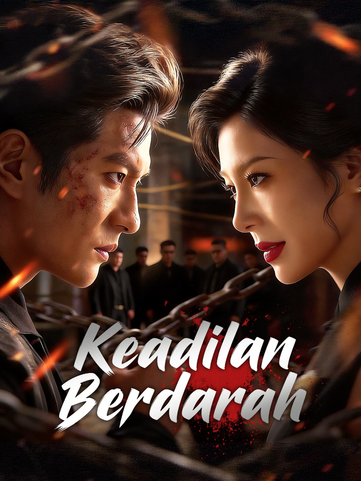 Sampul & Poster Drama Pendek Keadilan Berdarah
