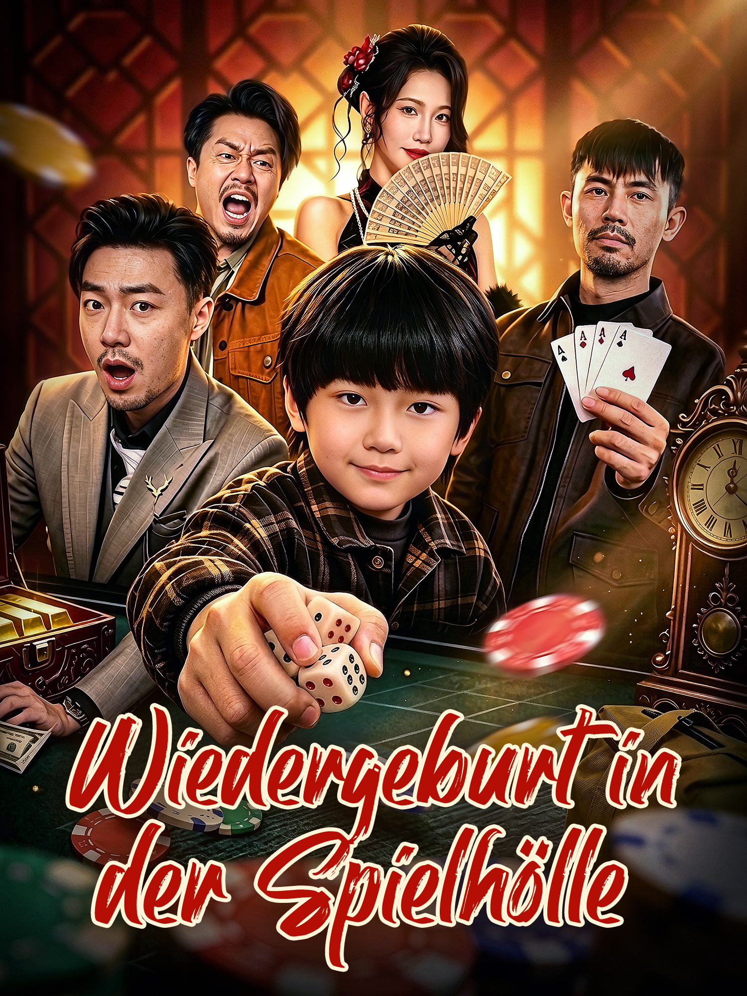 Wiedergeburt in der Spielhölle Kurz-Drama Cover (Vertikal)
